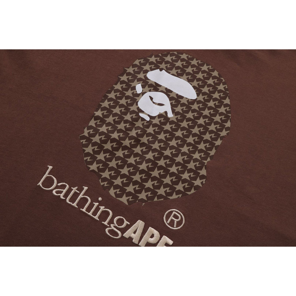 BAPE STA HOUNDSTOOTH BY BATHING APE RELAXED FIT TEE MENS