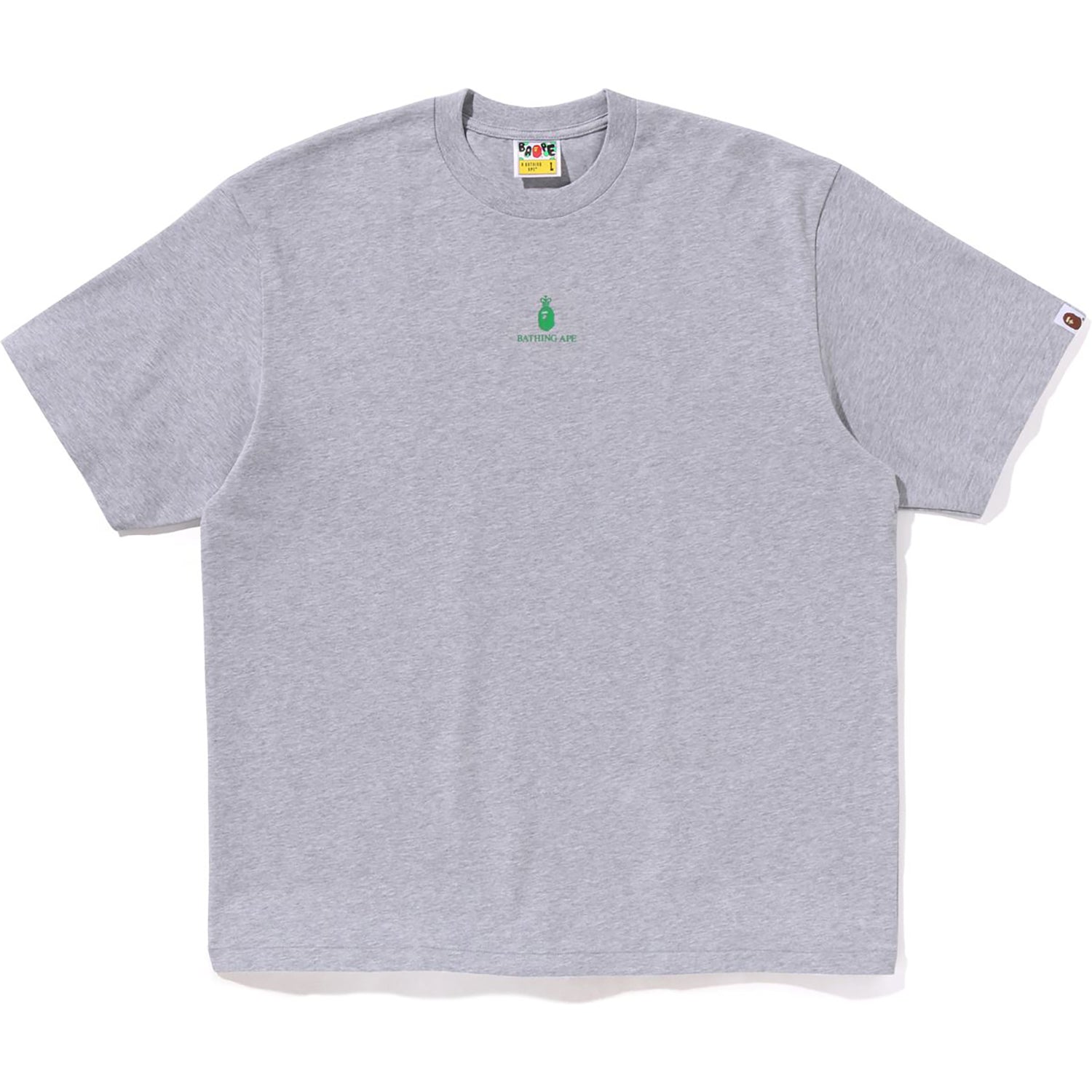 BAPE COLLEGE LOGO RELAXED FIT TEE MENS