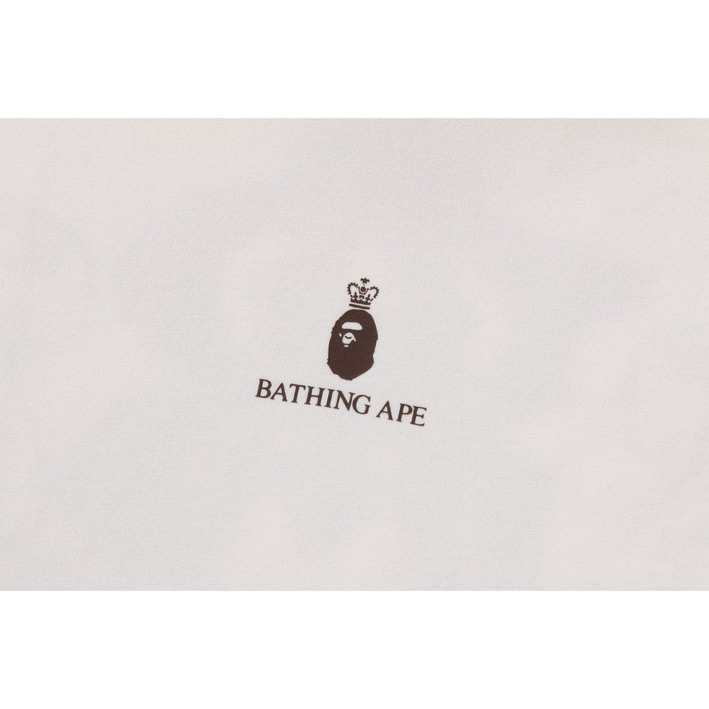 BAPE COLLEGE LOGO RELAXED FIT TEE MENS