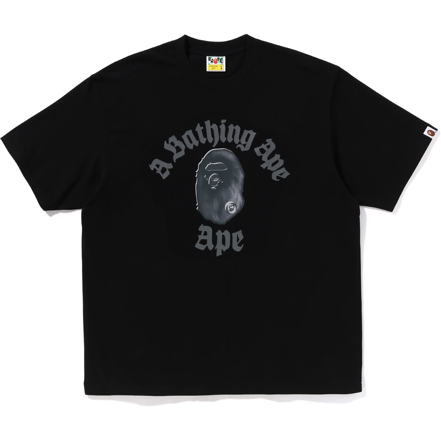 BAPE GOTHIC COLLEGE RELAXED FIT TEE MENS