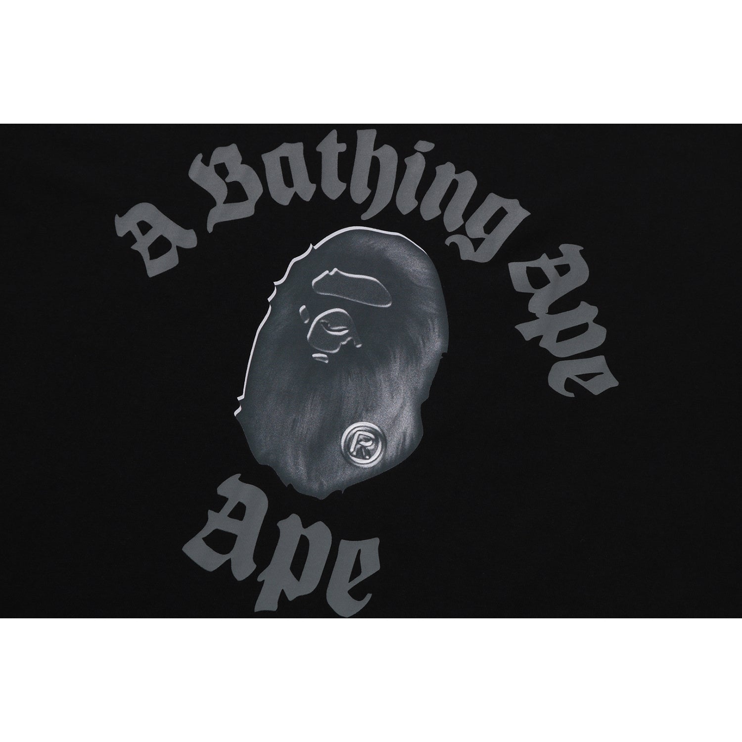 BAPE GOTHIC COLLEGE RELAXED FIT TEE MENS