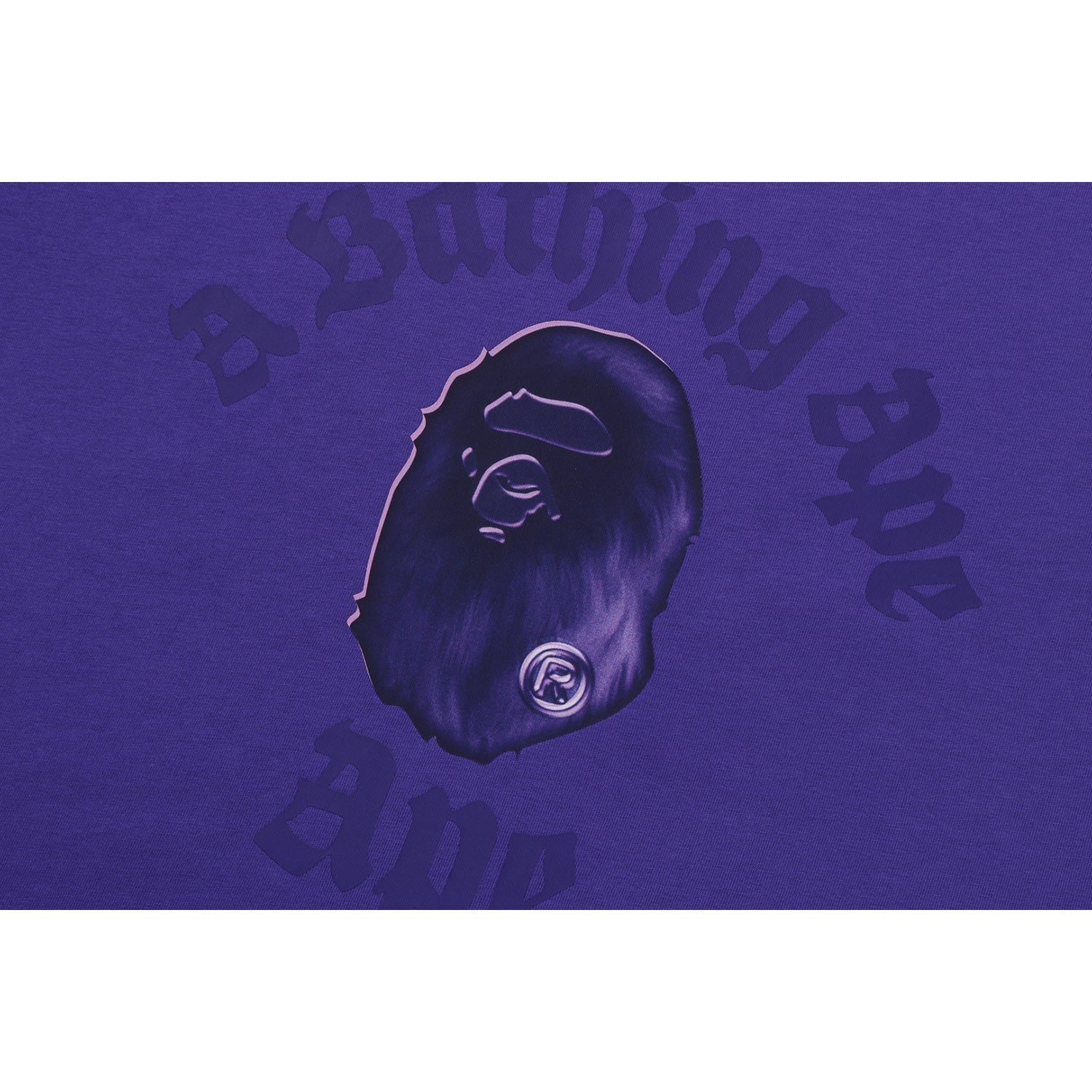 BAPE GOTHIC COLLEGE RELAXED FIT TEE MENS