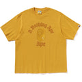 BAPE GOTHIC COLLEGE RELAXED FIT TEE MENS