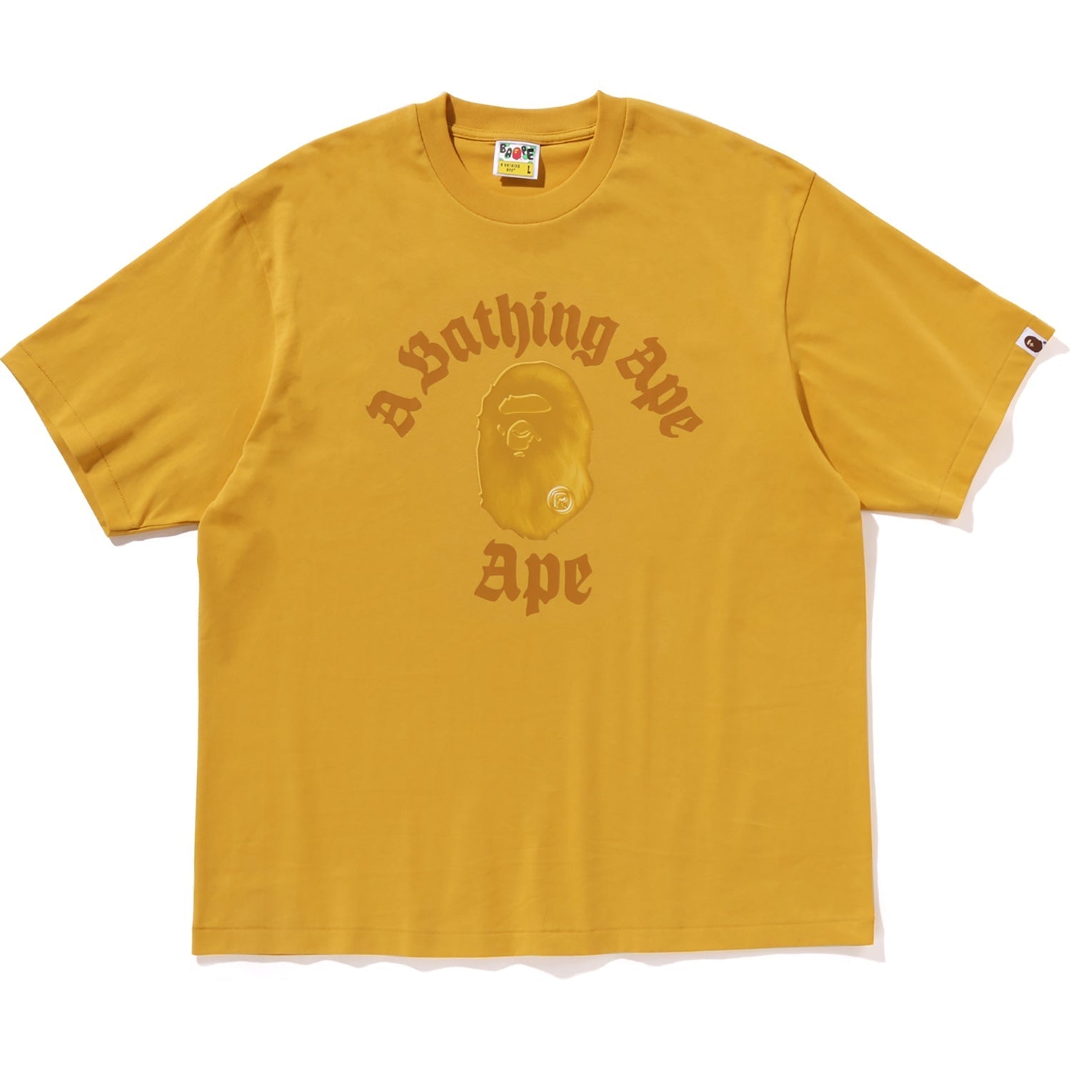 BAPE GOTHIC COLLEGE RELAXED FIT TEE MENS