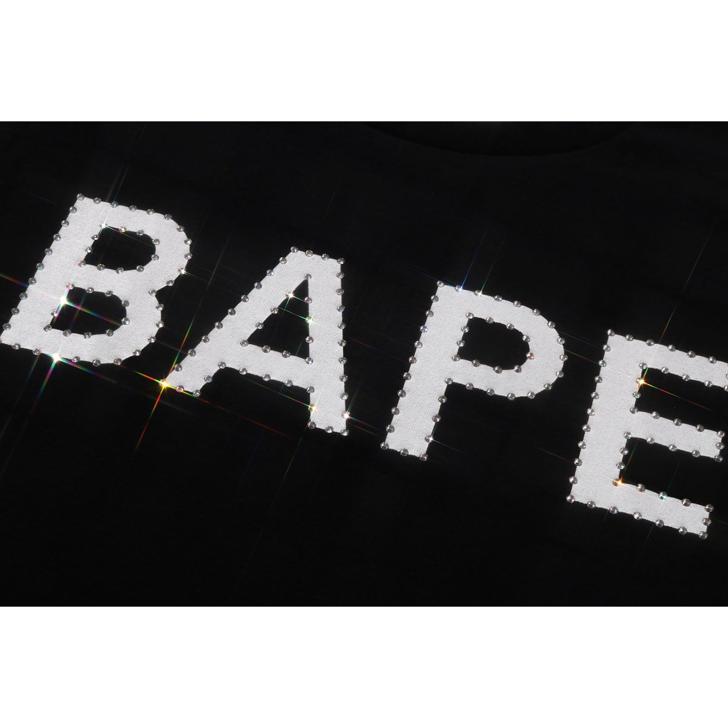 BAPE SWAROVSKI TEE LADIES