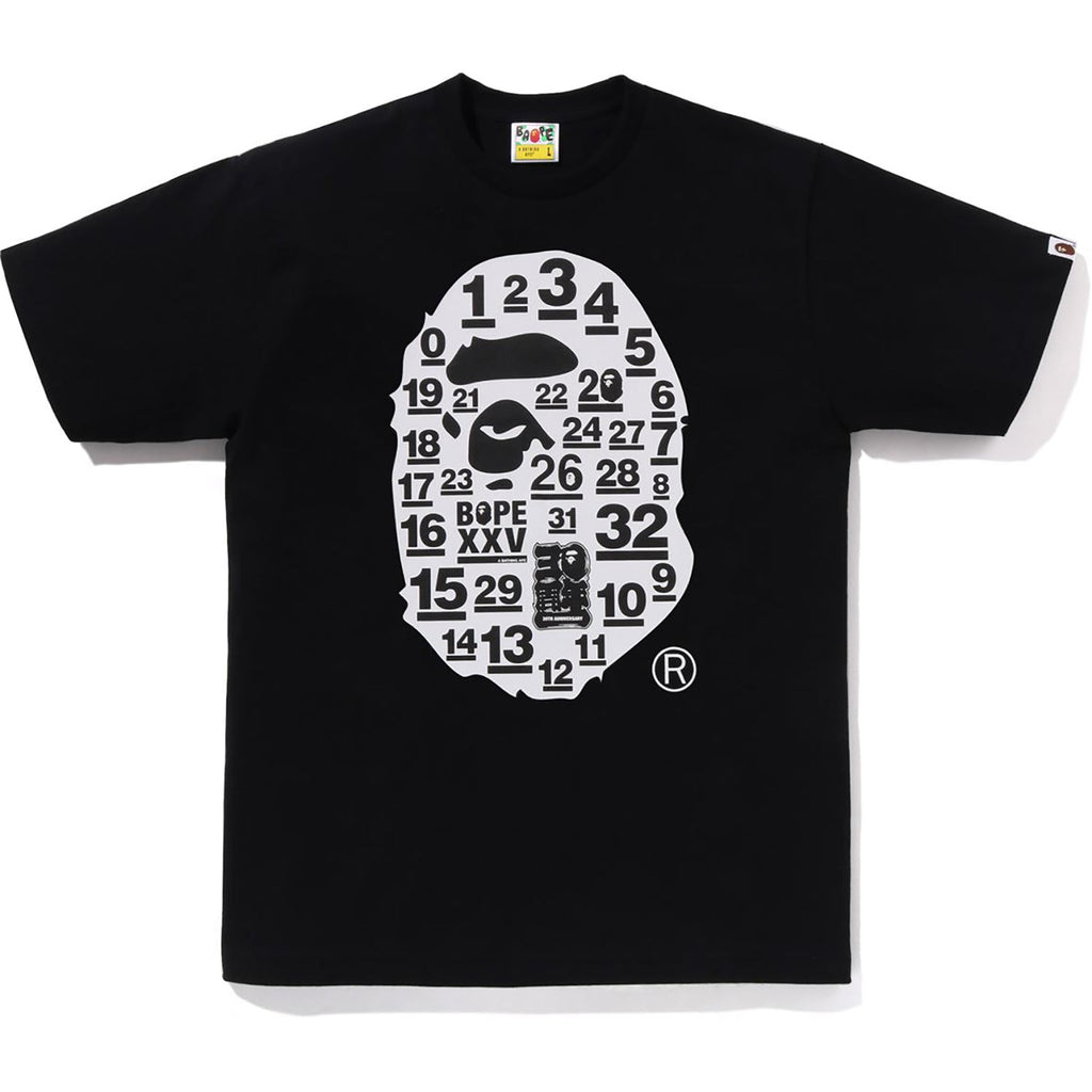 BAPE A BATHING APE 32ND ANNIV. BIG APE HEAD T MENS