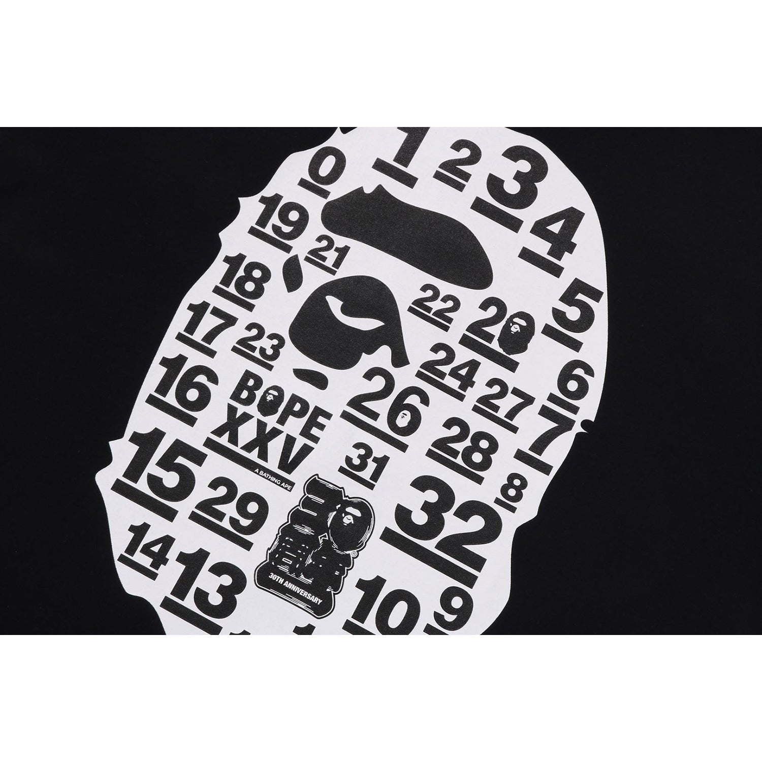 BAPE A BATHING APE 32ND ANNIV. BIG APE HEAD T MENS