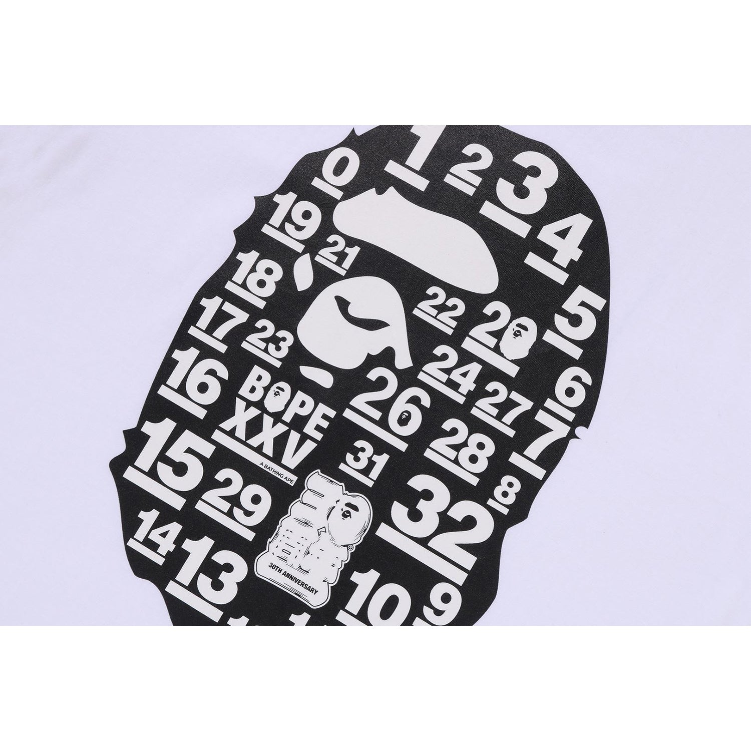 BAPE A BATHING APE 32ND ANNIV. BIG APE HEAD T MENS
