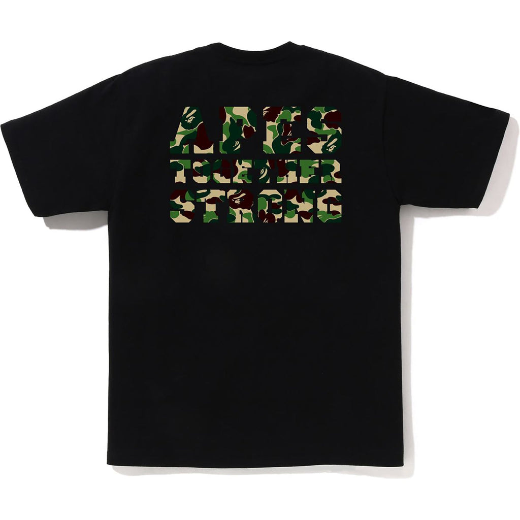 BAPE ABC CAMO COLLEGE ATS TEE MENS