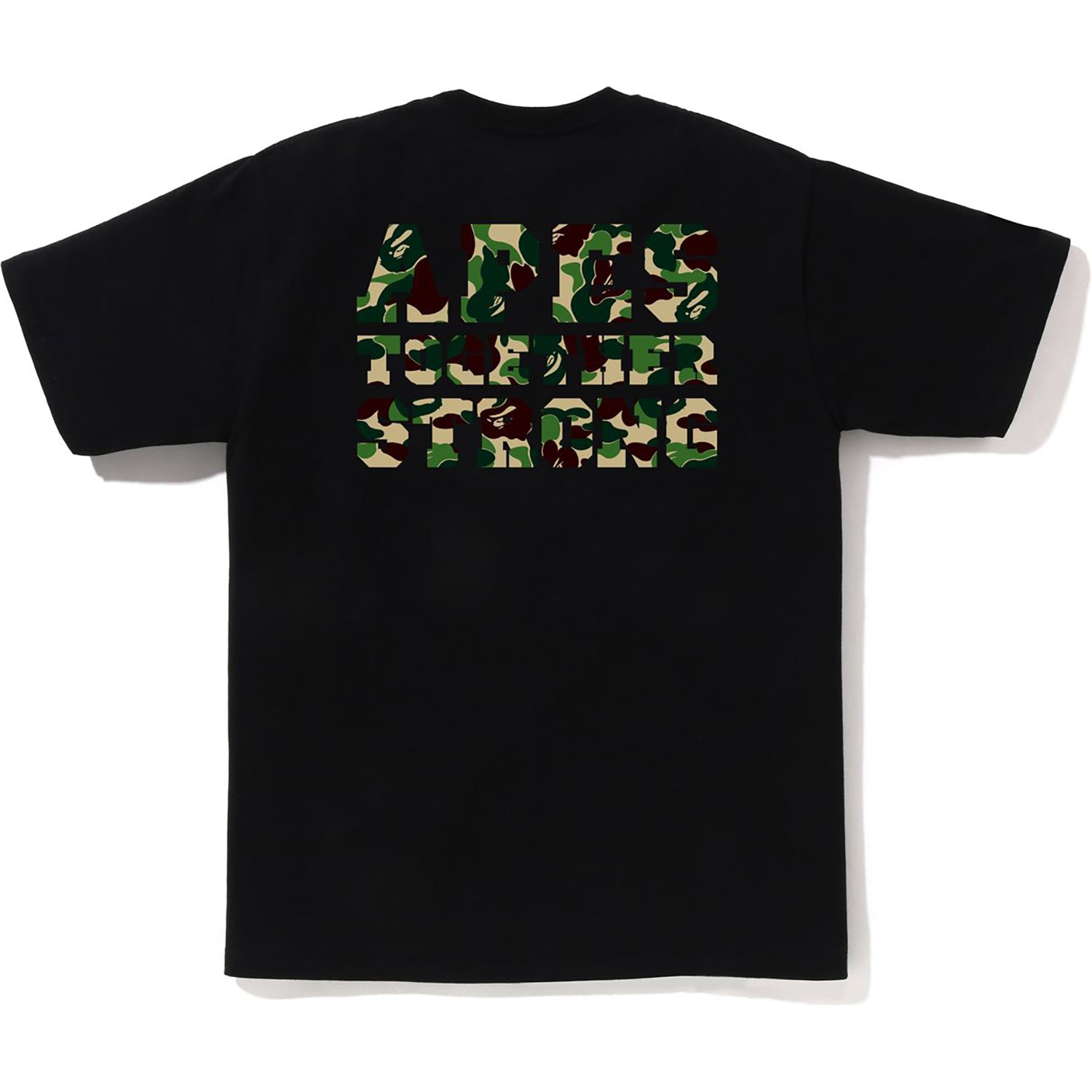 BAPE ABC CAMO COLLEGE ATS TEE MENS