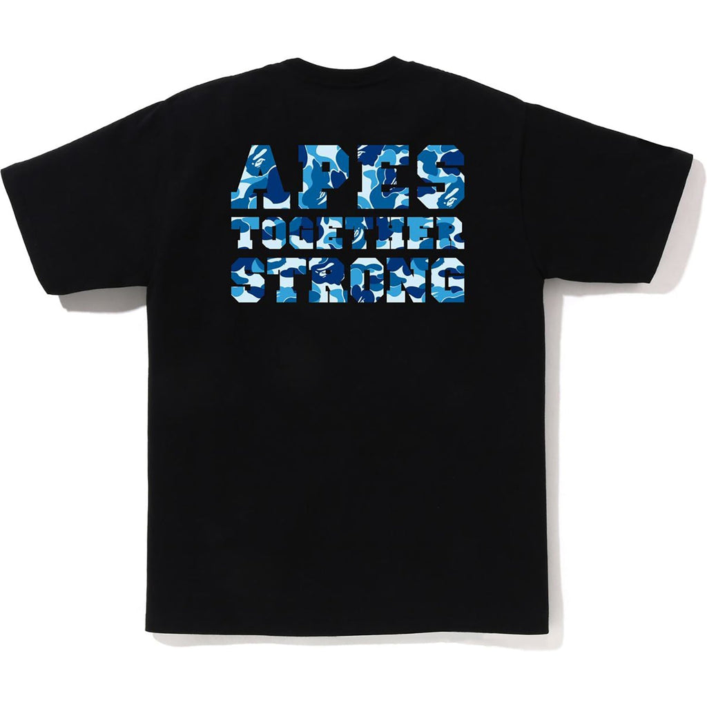BAPE ABC CAMO COLLEGE ATS TEE MENS