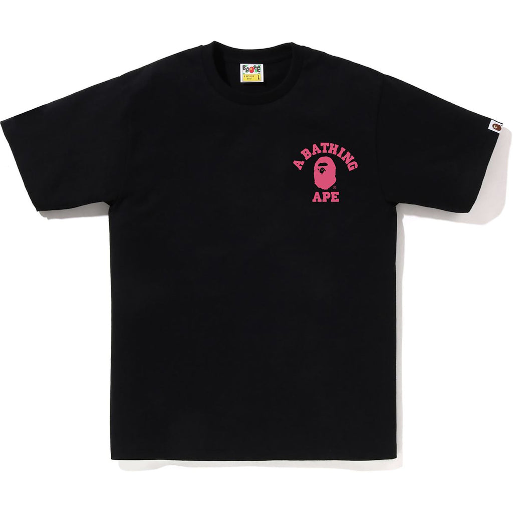 BAPE ABC CAMO COLLEGE ATS TEE MENS