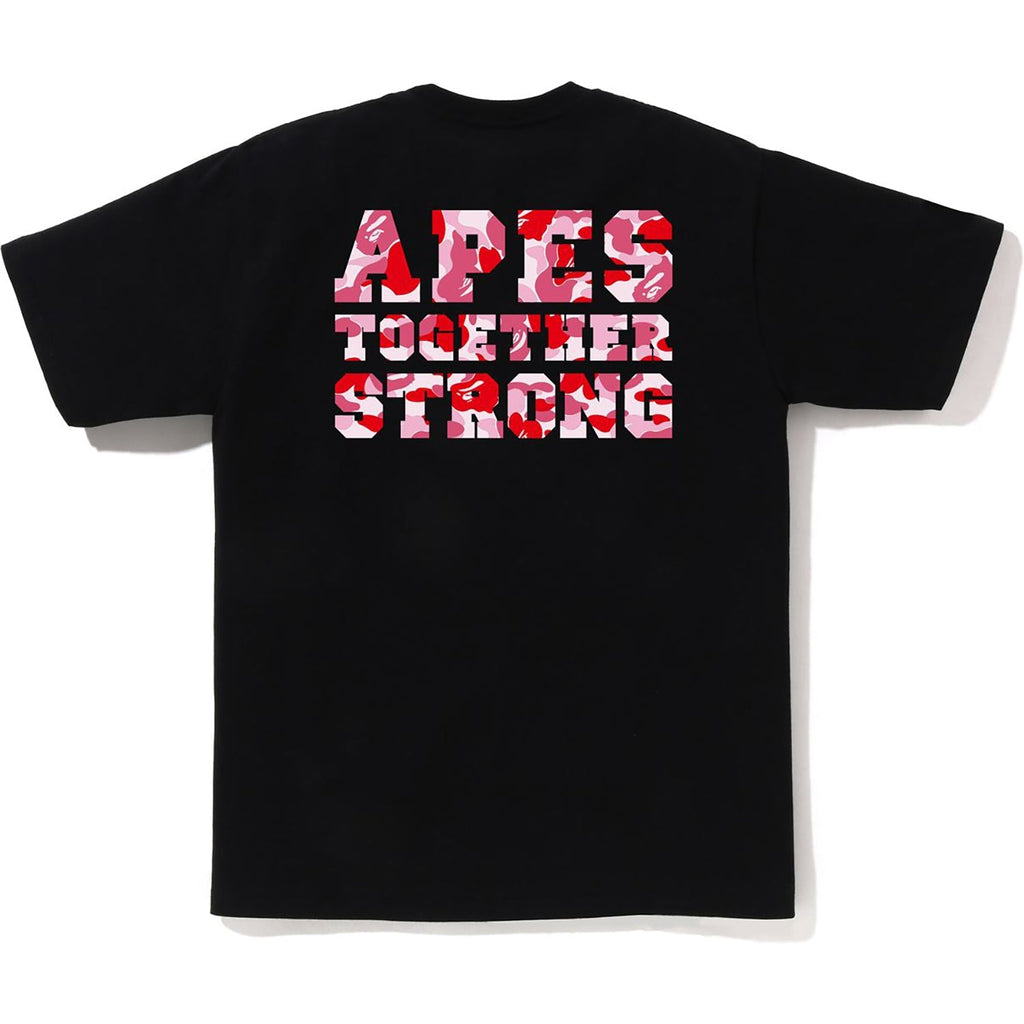 BAPE ABC CAMO COLLEGE ATS TEE MENS