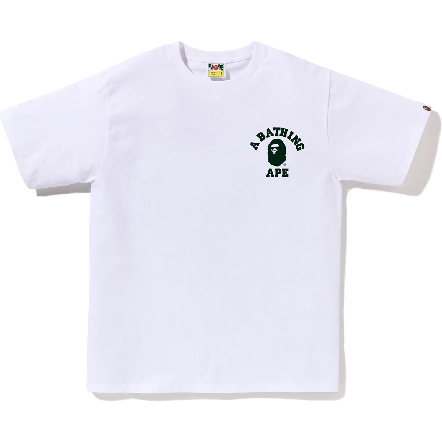 BAPE ABC CAMO COLLEGE ATS TEE MENS
