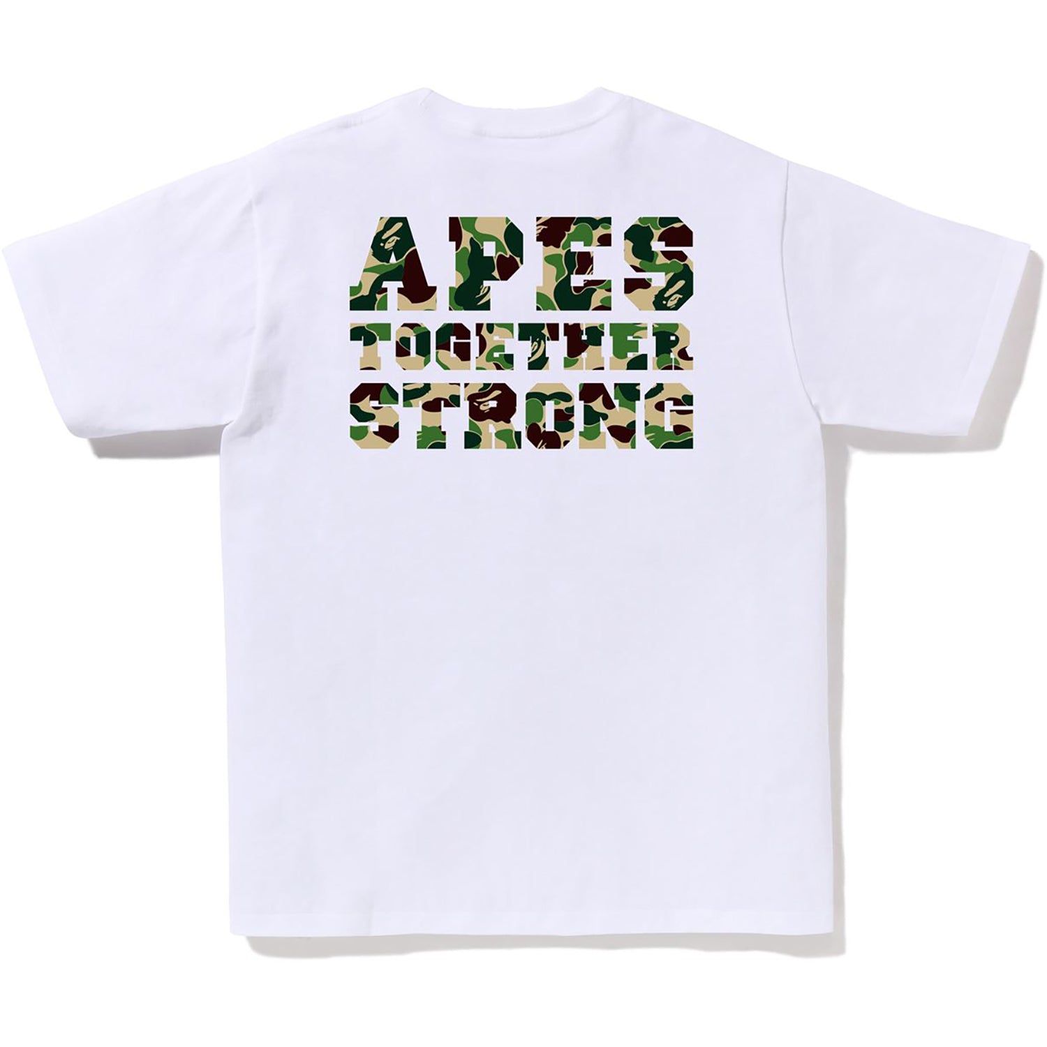 BAPE ABC CAMO COLLEGE ATS TEE MENS