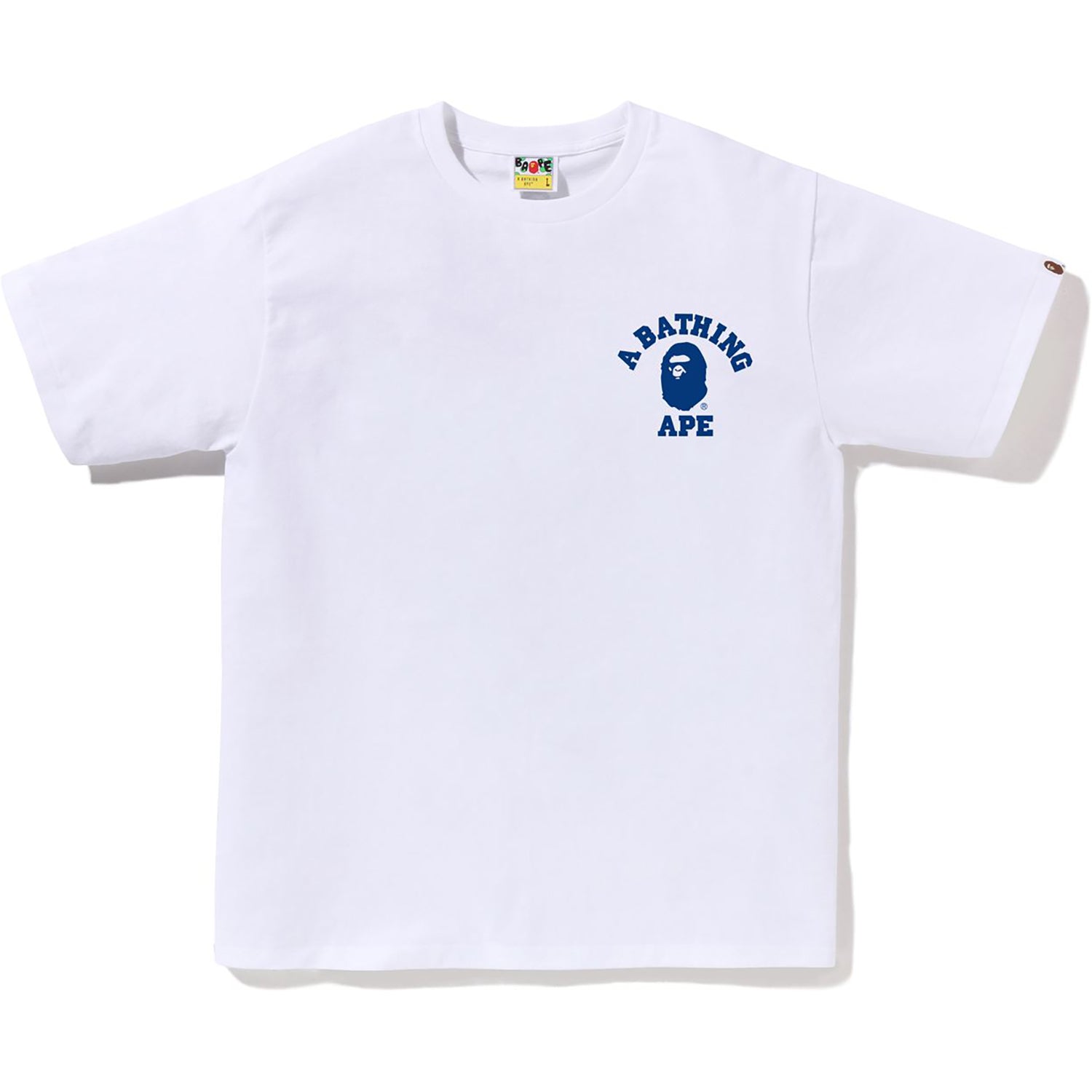 BAPE ABC CAMO COLLEGE ATS TEE MENS