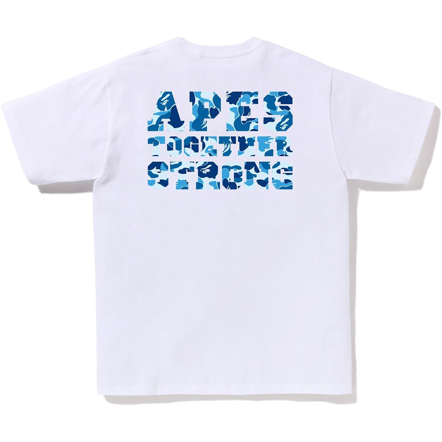 BAPE ABC CAMO COLLEGE ATS TEE MENS