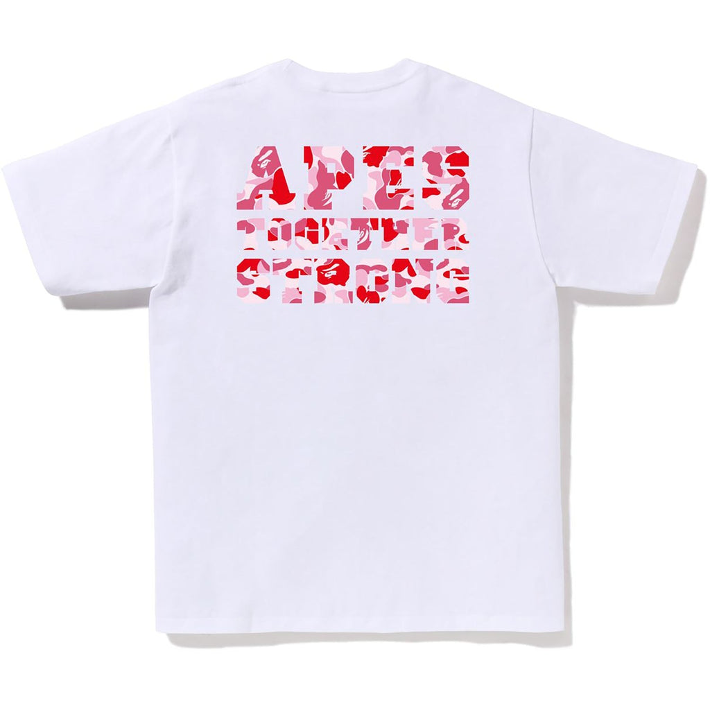 BAPE ABC CAMO COLLEGE ATS TEE MENS