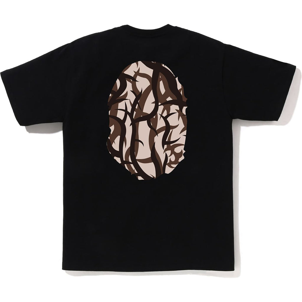 BAPE TRIAL CAMO BIG APE HEAD TEE MENS