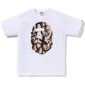 BAPE TRIAL CAMO BIG APE HEAD TEE MENS