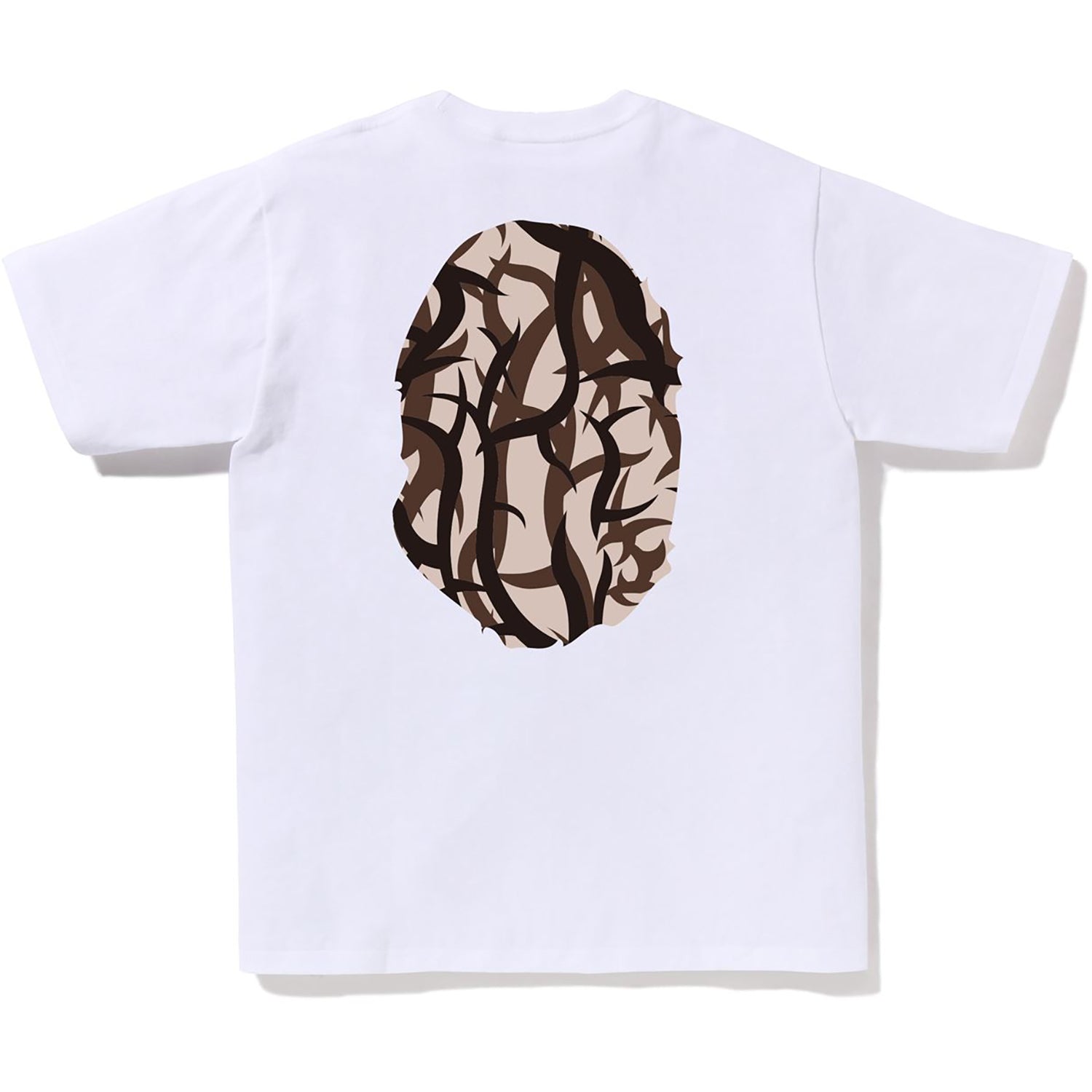 BAPE TRIAL CAMO BIG APE HEAD TEE MENS