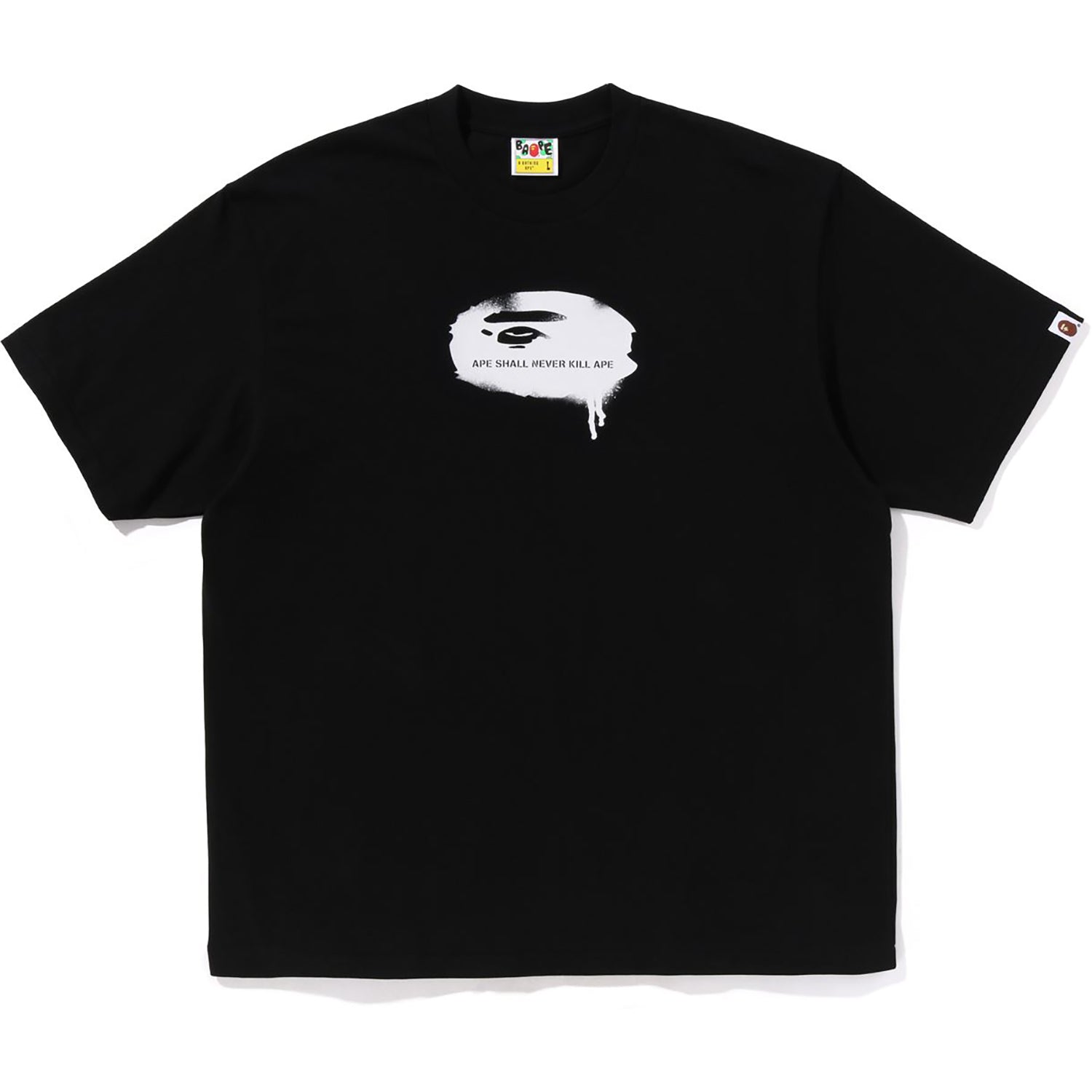 BAPE GRAFFITI APE HEAD LOGO RELAXED FIT TEE MENS