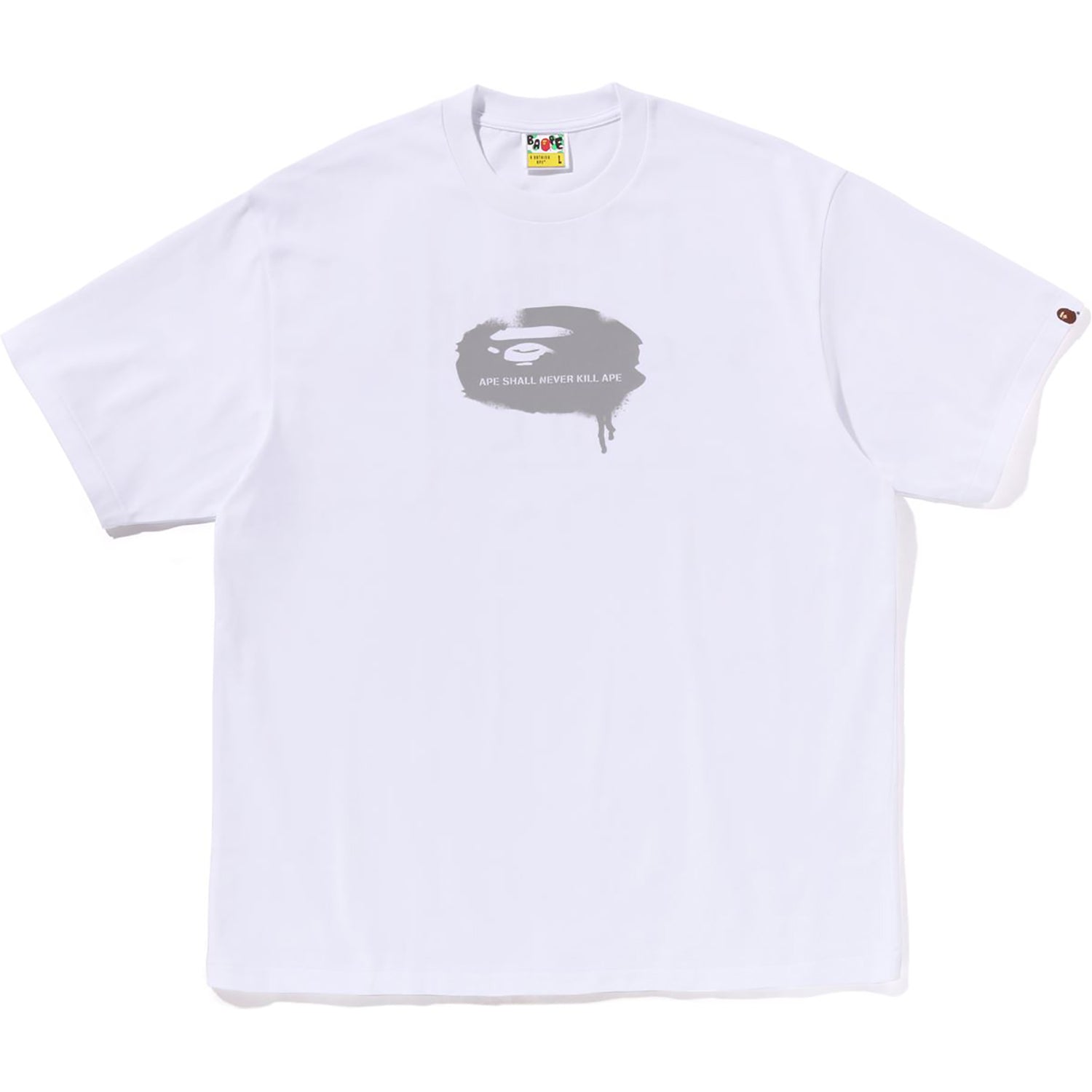 BAPE GRAFFITI APE HEAD LOGO RELAXED FIT TEE MENS