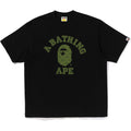 BAPE COLLEGE MONOGRAM COLLEGE RELAXED FIT TEE MENS