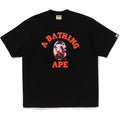 BAPE MAP CAMO COLLEGE RELAXED FIT TEE MENS