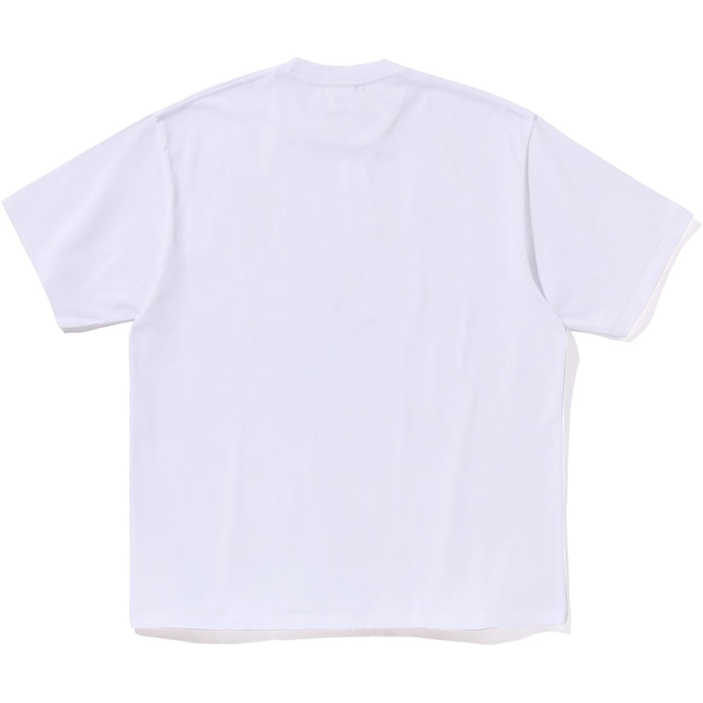 BAPE MAP CAMO COLLEGE RELAXED FIT TEE MENS