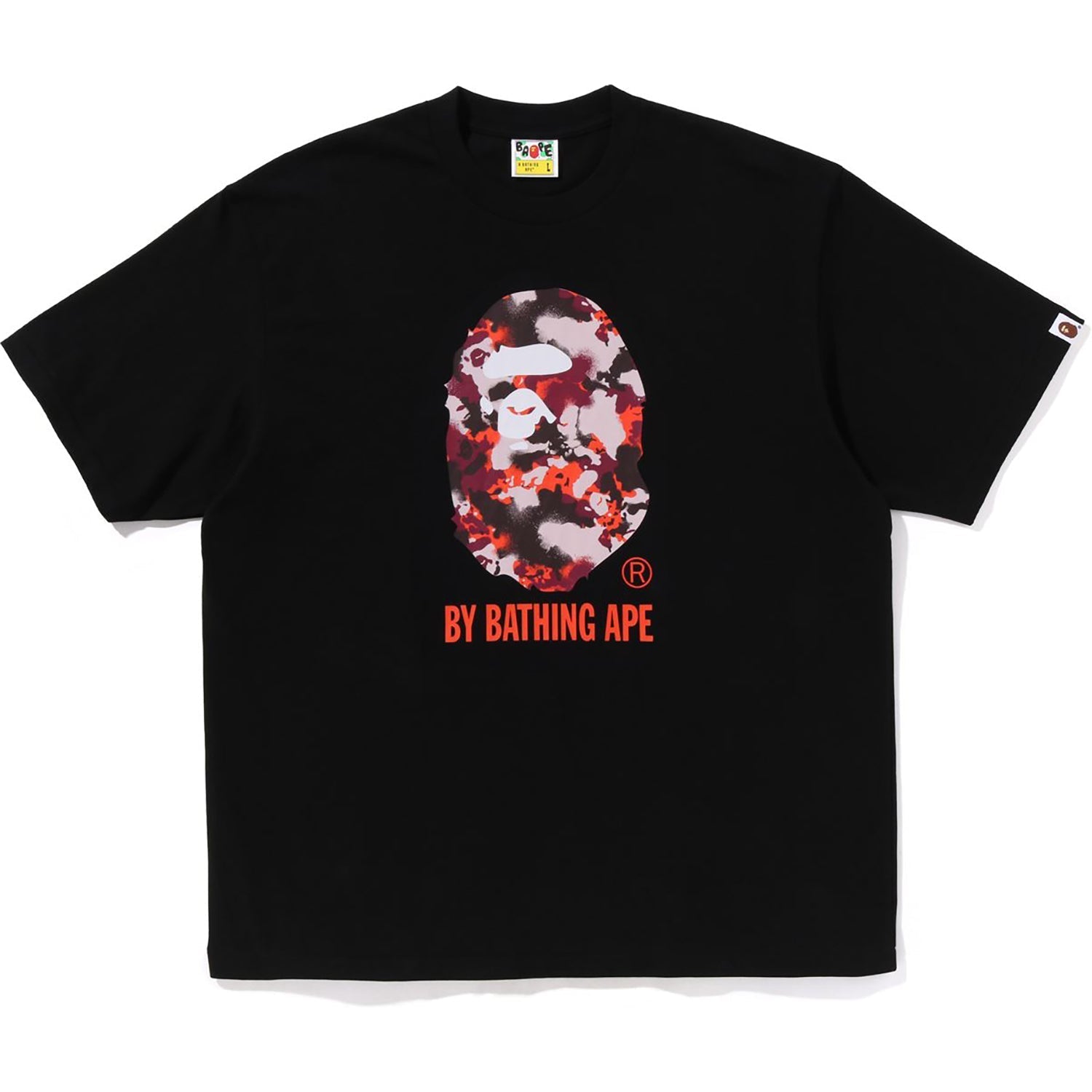BAPE MAP CAMO BY BATHING APE RELAXED FIT TEE MENS
