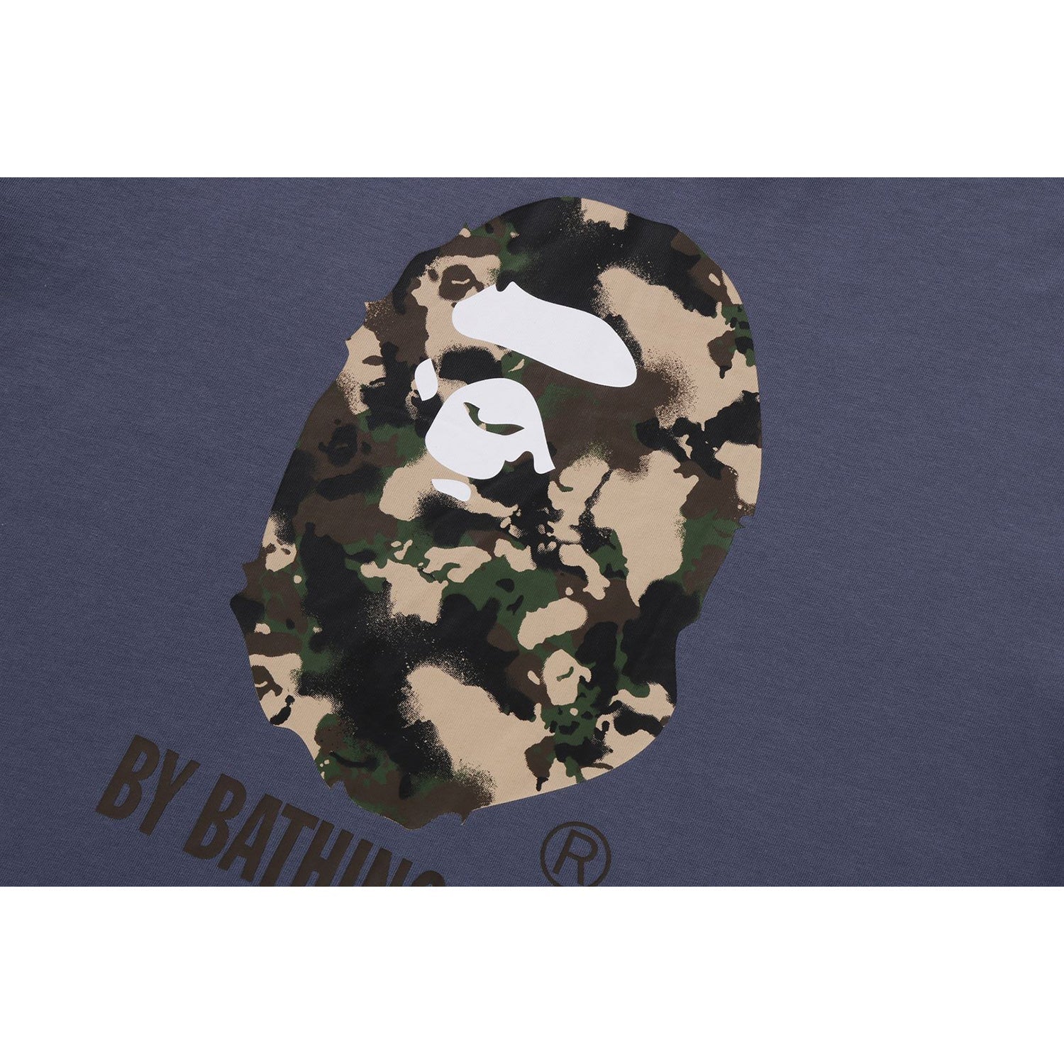 BAPE MAP CAMO BY BATHING APE RELAXED FIT TEE MENS