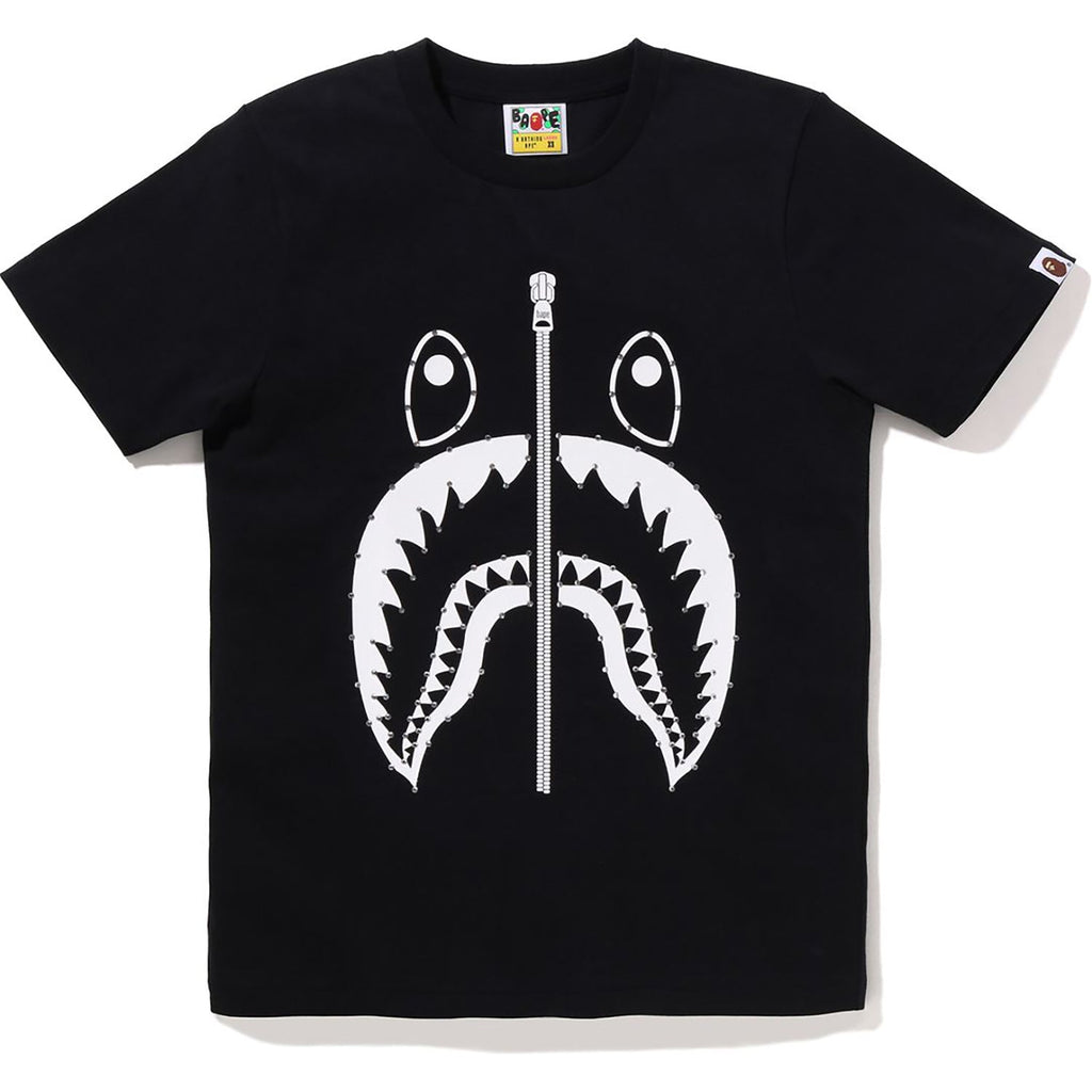 BAPE CRYSTAL STONE SHARK TEE LADIES