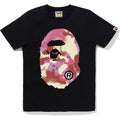BAPE MAP CAMO BIG APE HEAD TEE LADIES