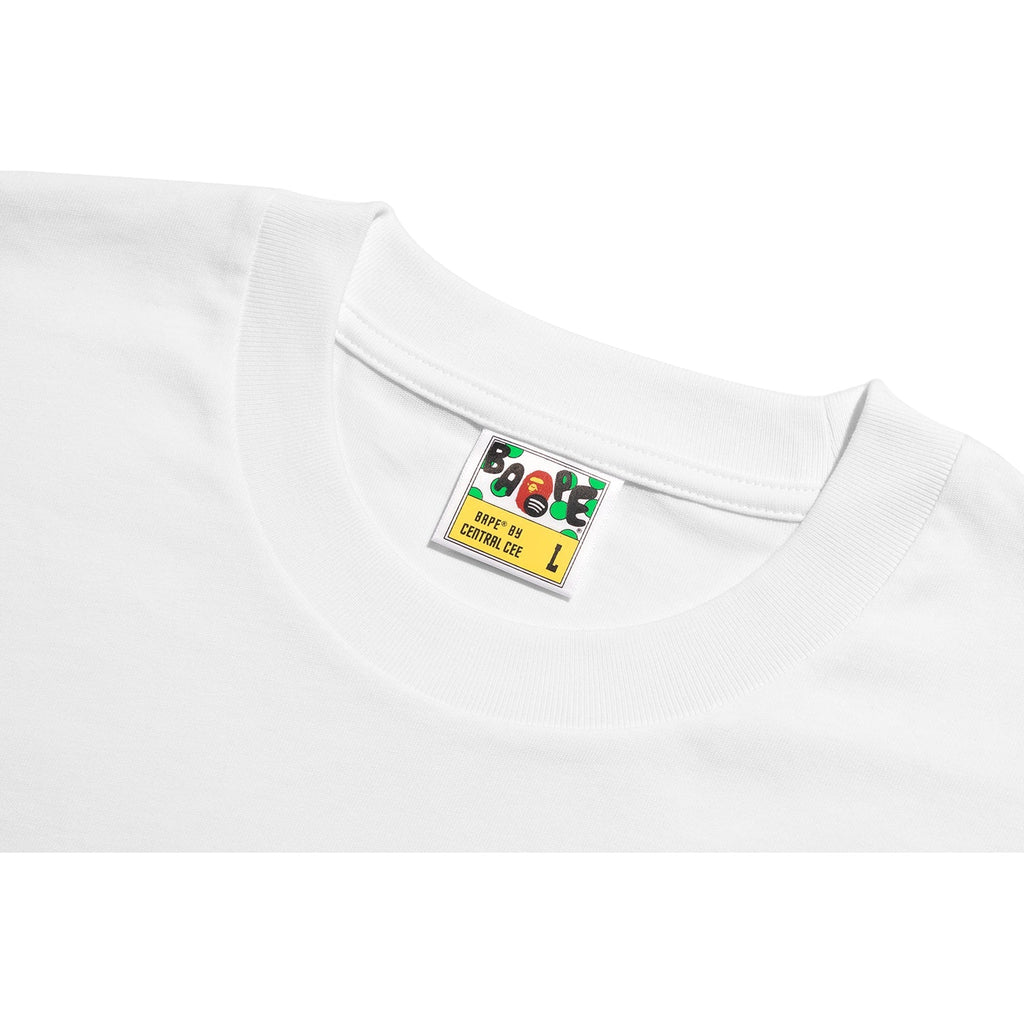BAPE X SPOTIFY BY CENTRAL CEE COLLEGE RELAXED FIT TEE MENS