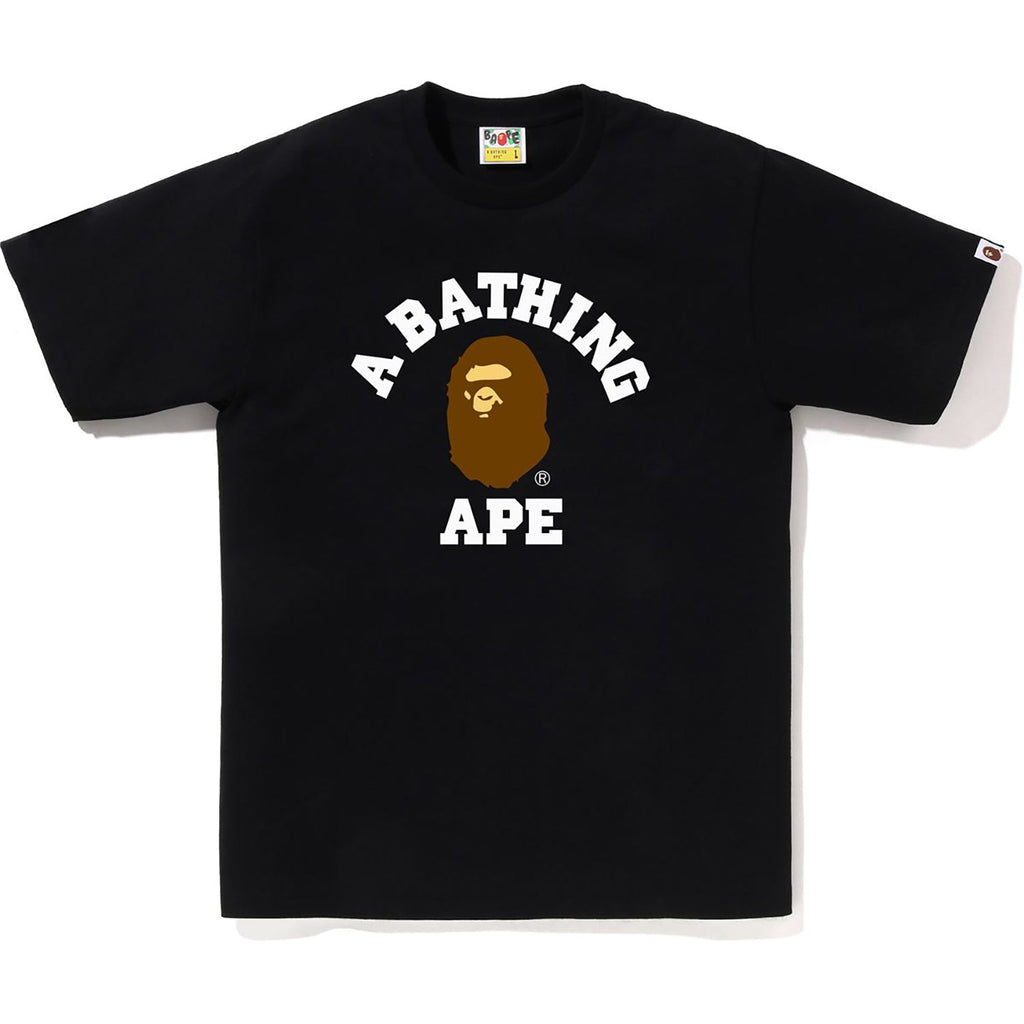 BAPE COLLEGE TEE MENS