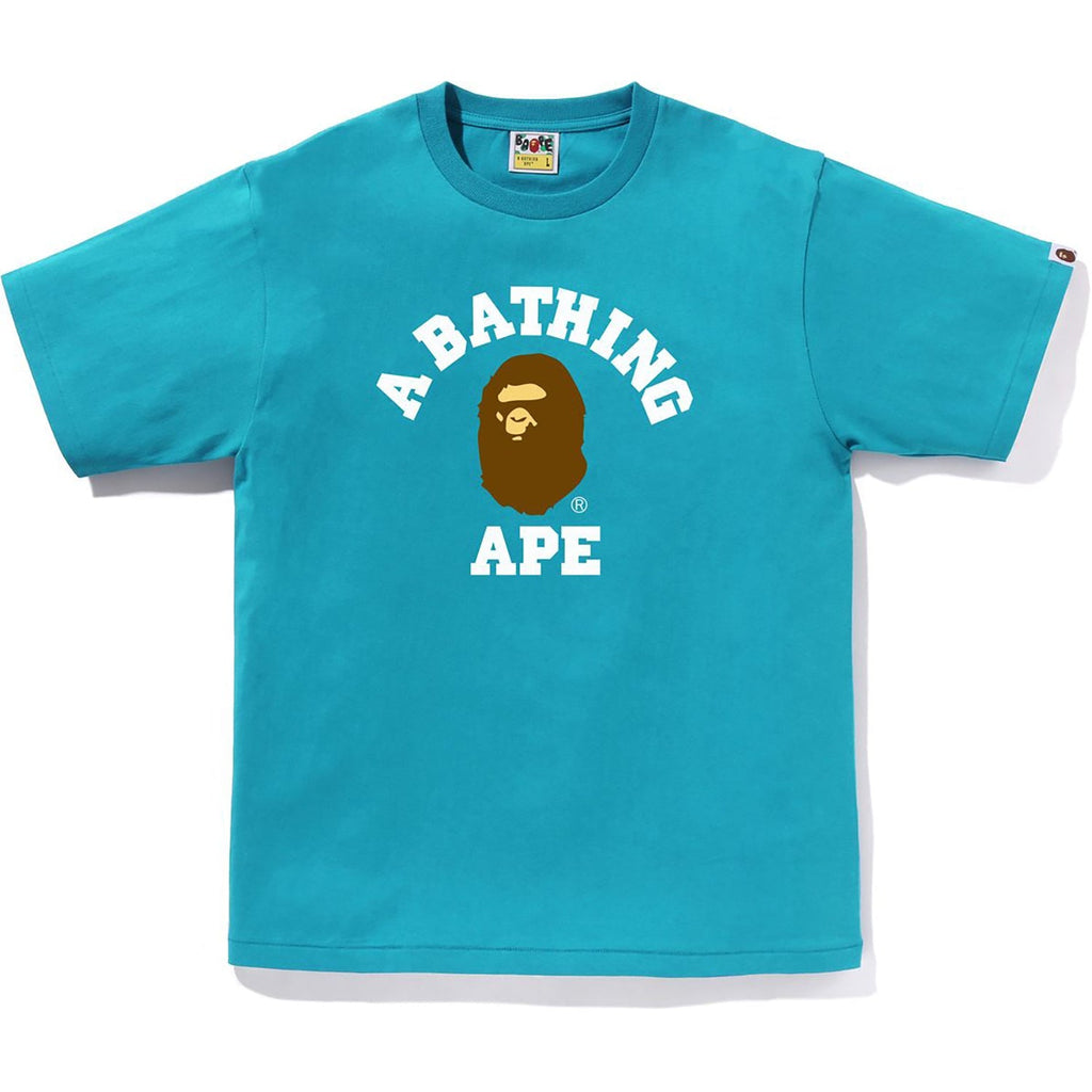 BAPE COLLEGE TEE MENS