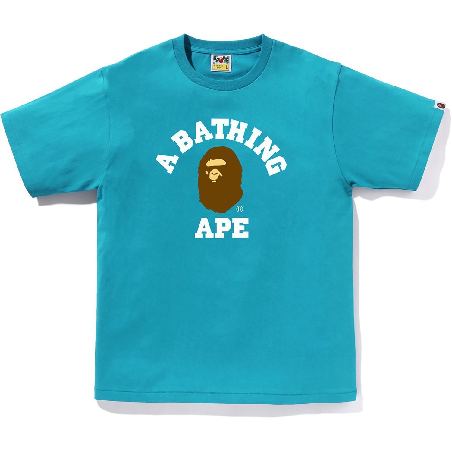 BAPE COLLEGE TEE MENS