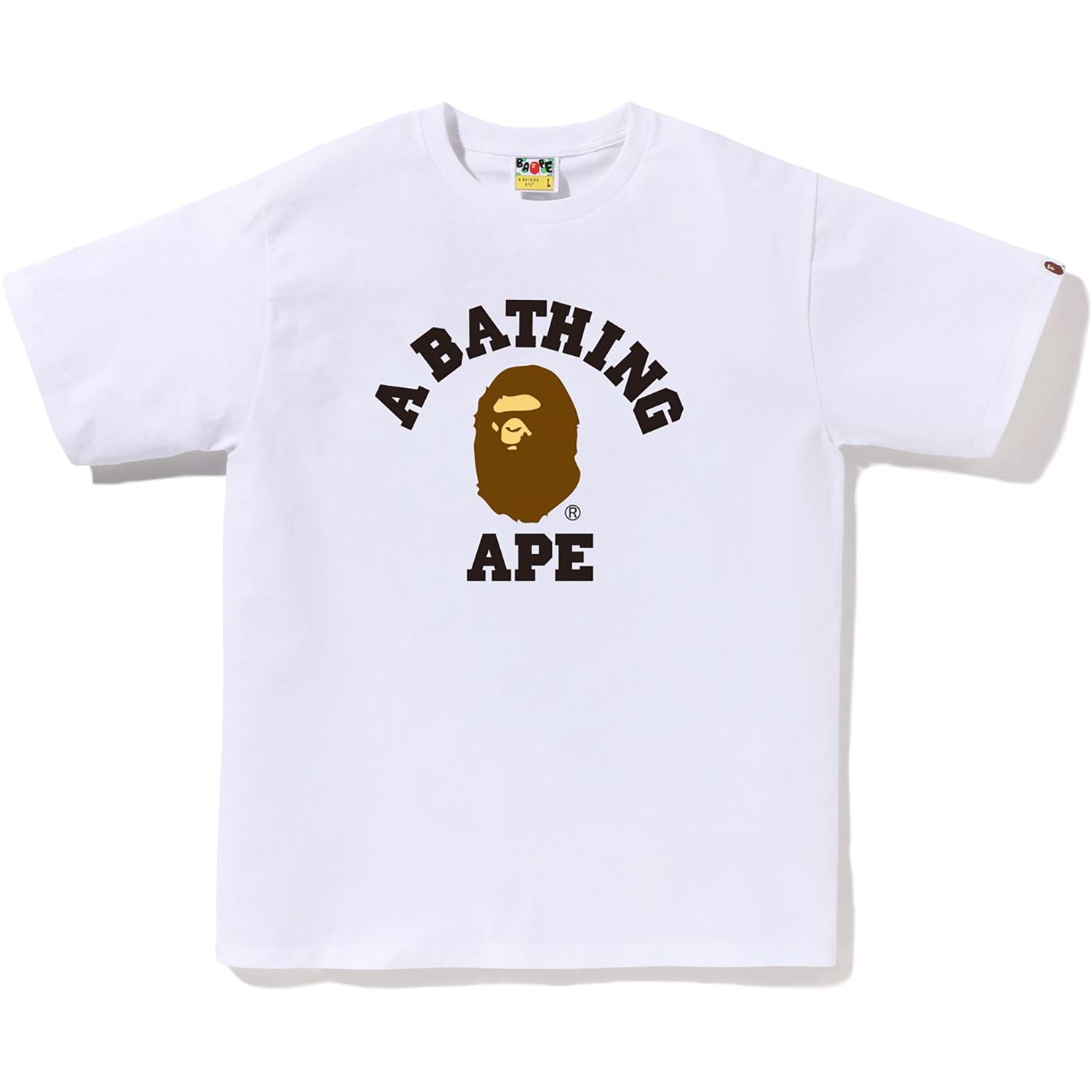 BAPE COLLEGE TEE MENS