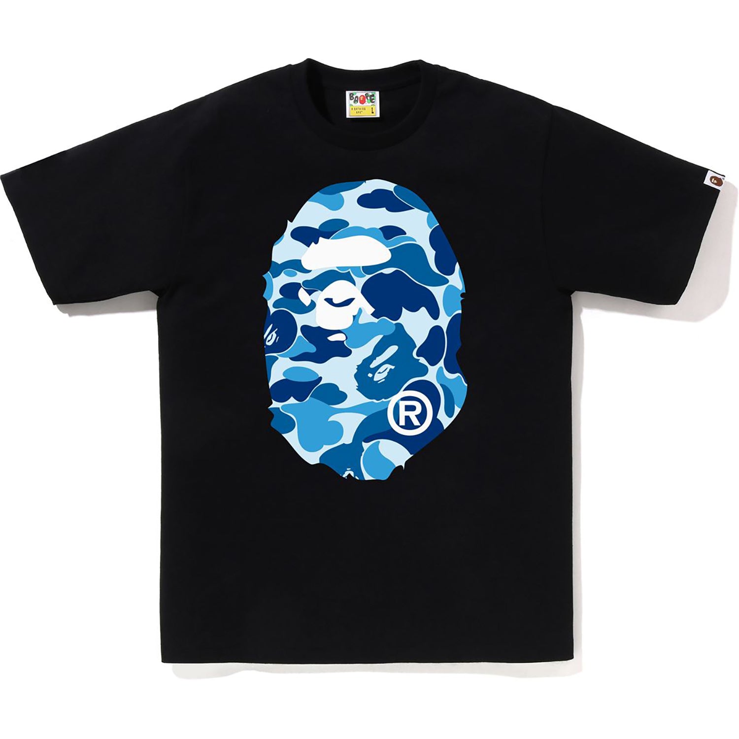 BAPE ABC CAMO BIG APE HEAD TEE MENS