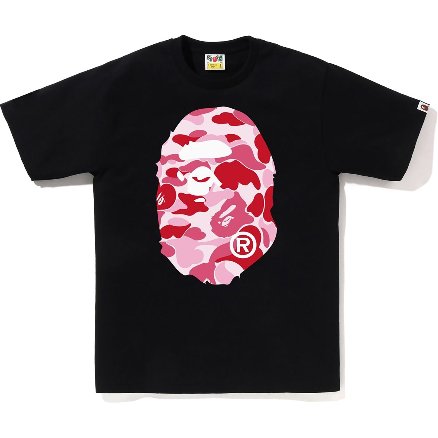 BAPE ABC CAMO BIG APE HEAD TEE MENS