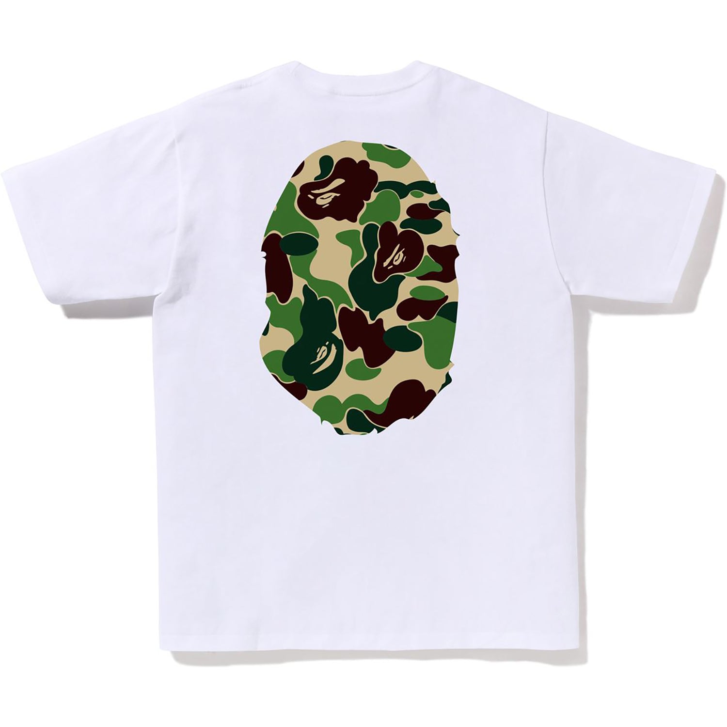 BAPE ABC CAMO BIG APE HEAD TEE MENS