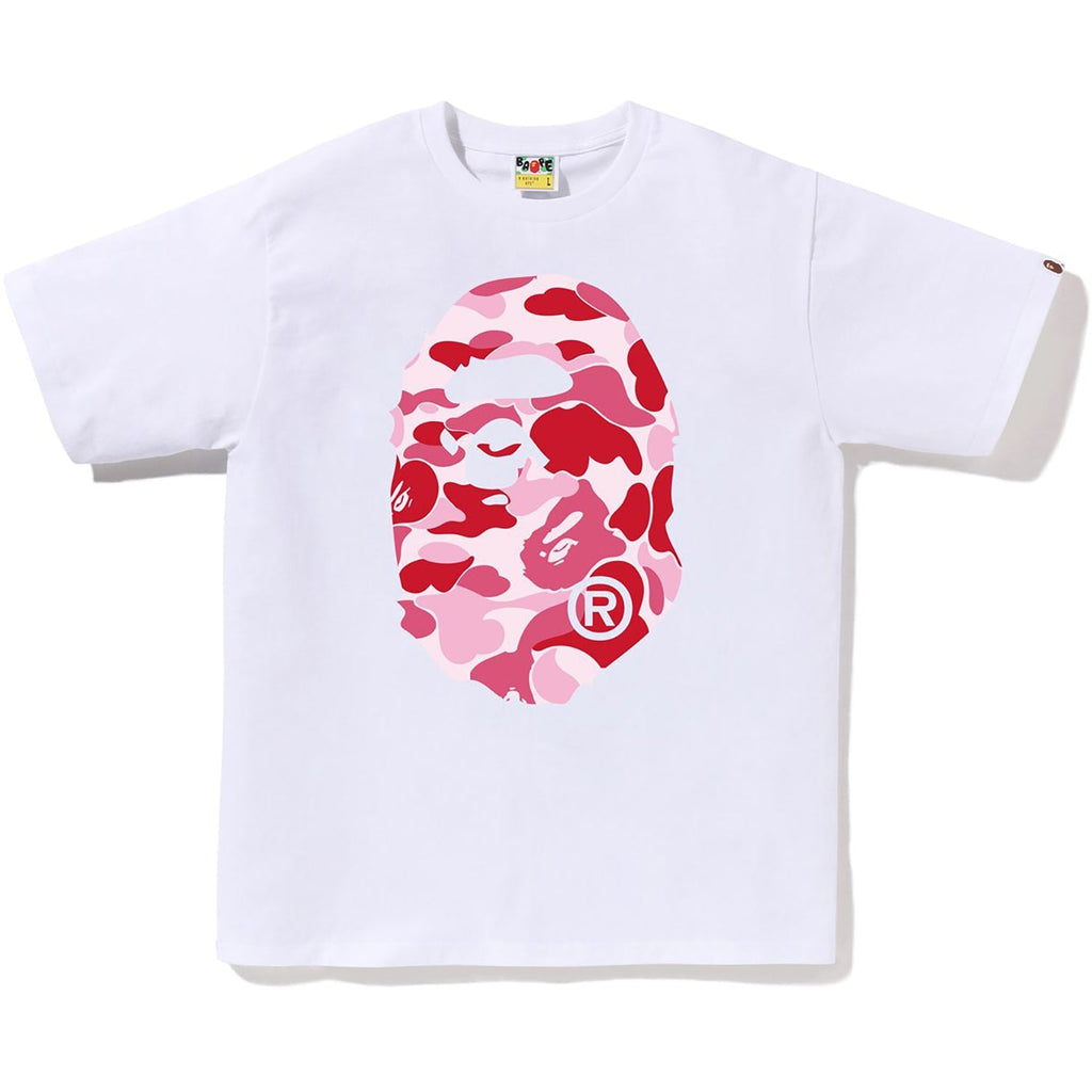BAPE ABC CAMO BIG APE HEAD TEE MENS