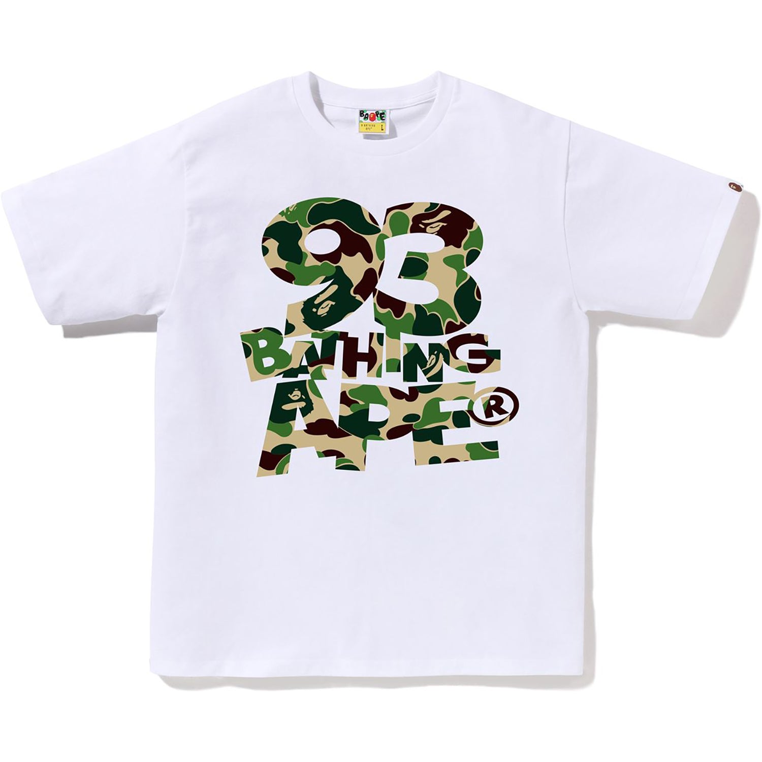 BAPE ABC CAMO 93 BATHING APE TEE MENS