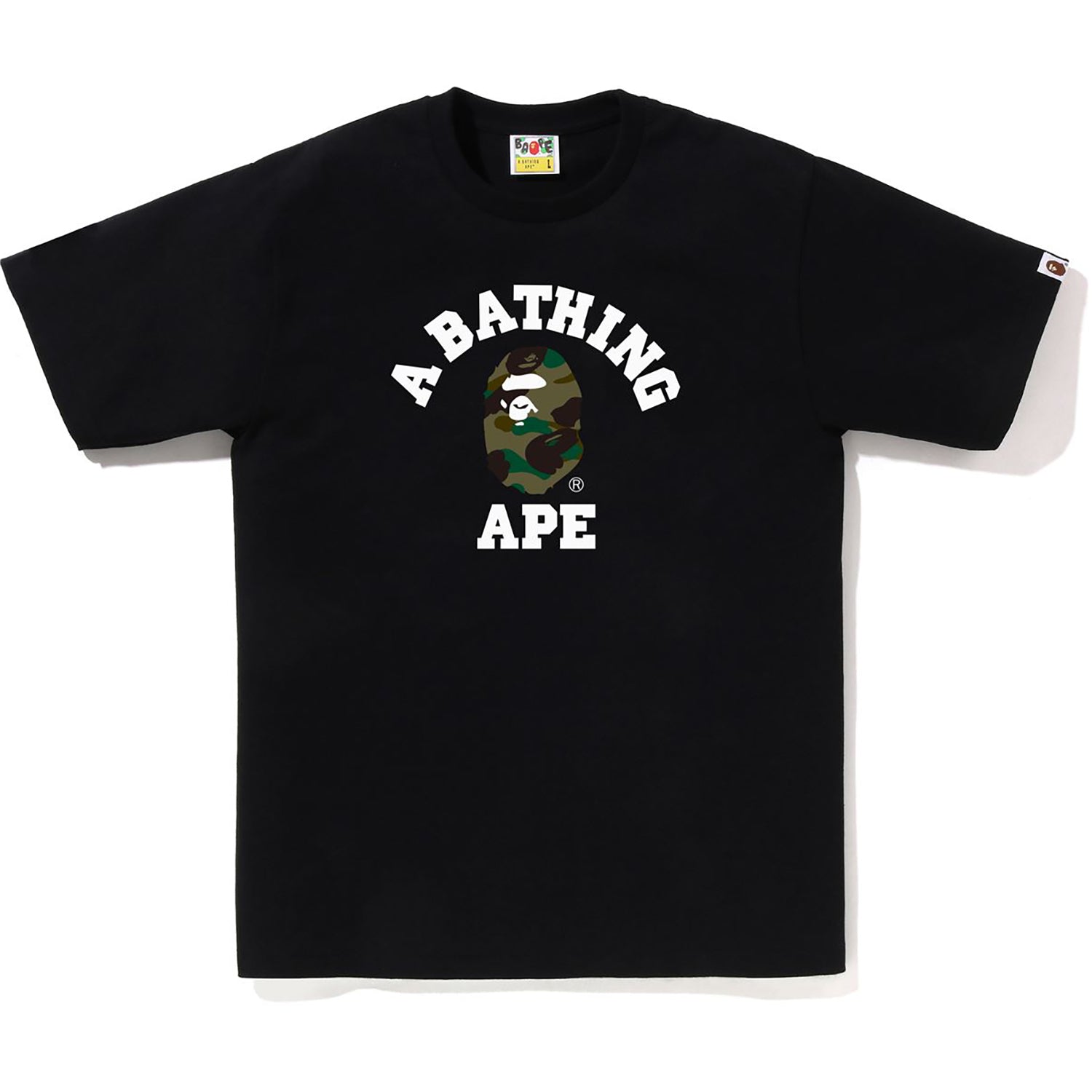 BAPE 1ST CAMO COLLEGE TEE MENS