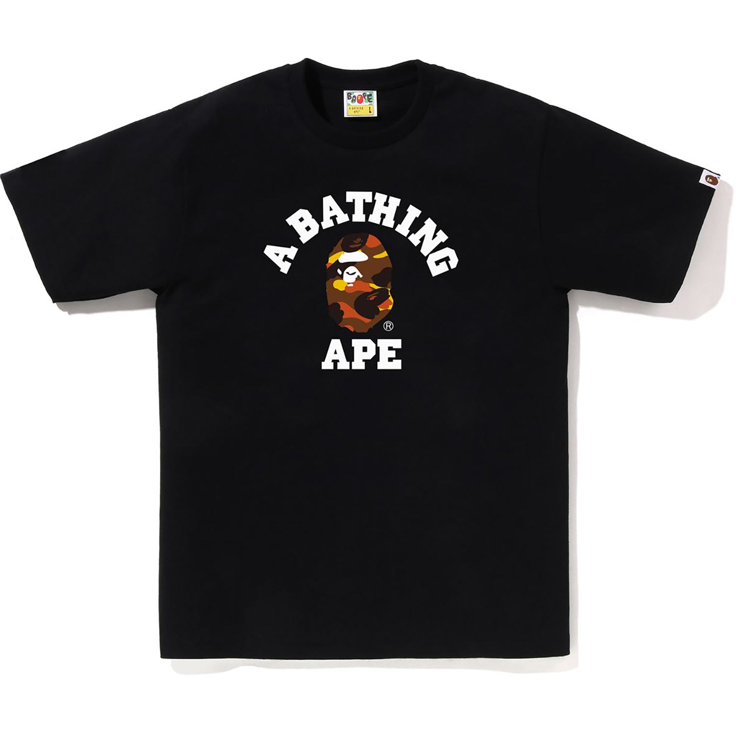 BAPE 1ST CAMO COLLEGE TEE MENS