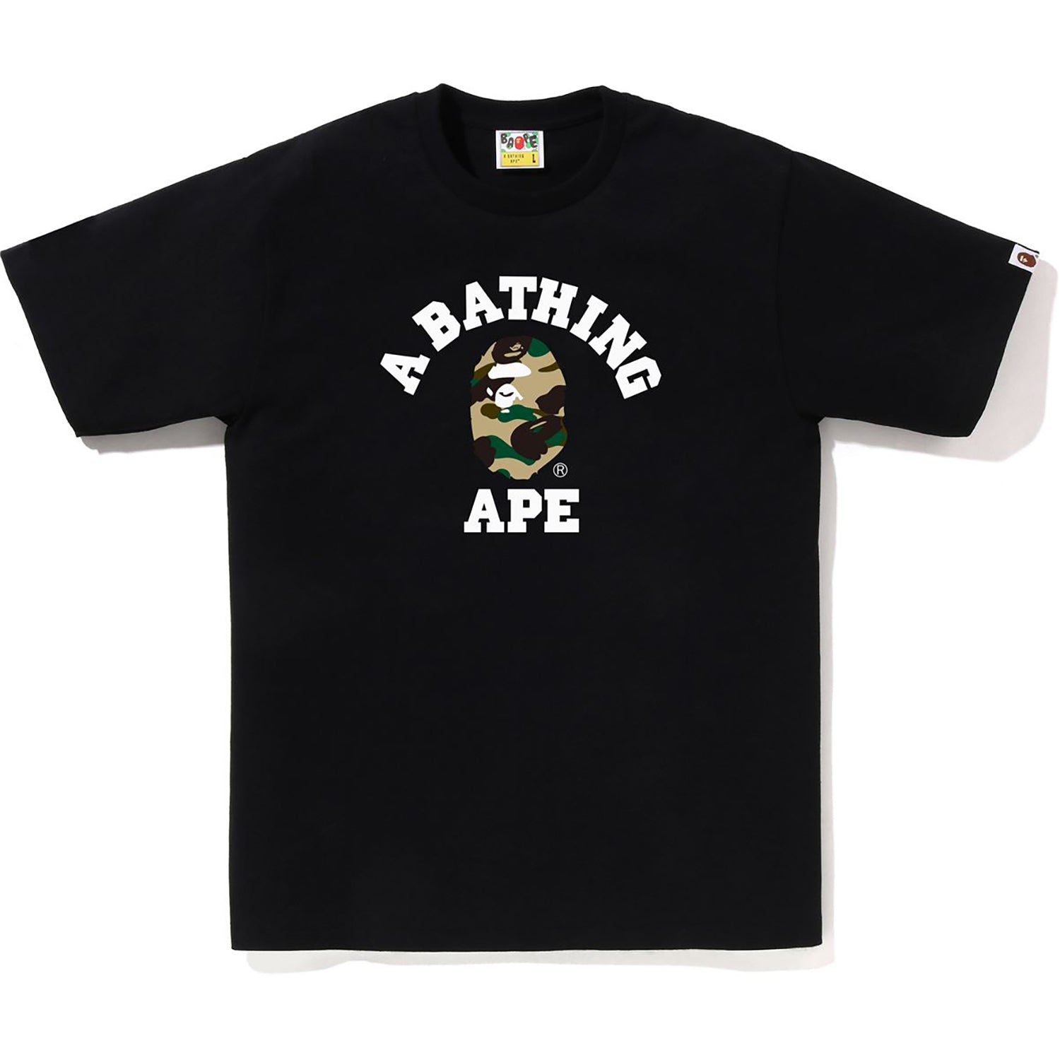 BAPE 1ST CAMO COLLEGE TEE MENS