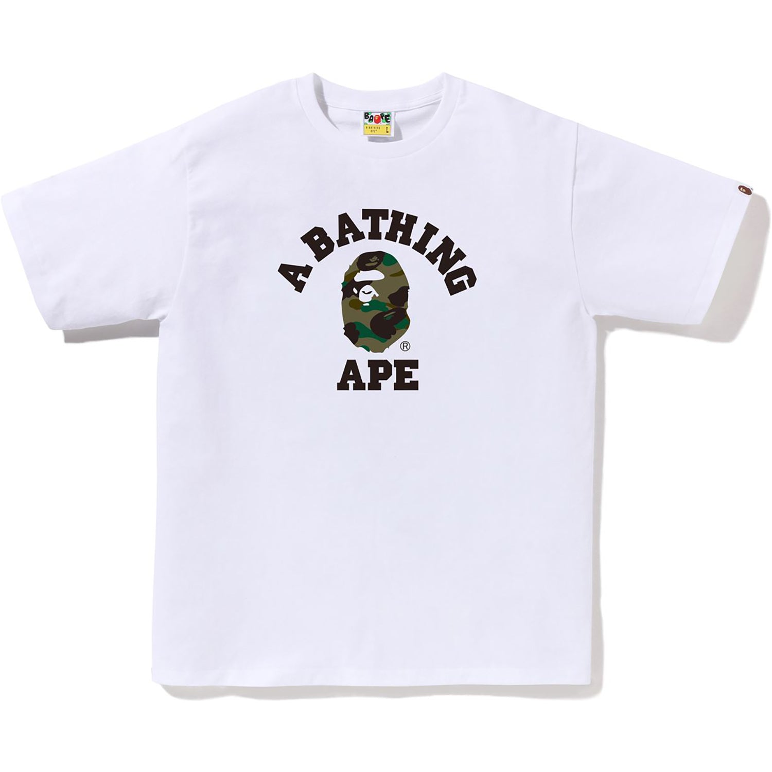 BAPE 1ST CAMO COLLEGE TEE MENS