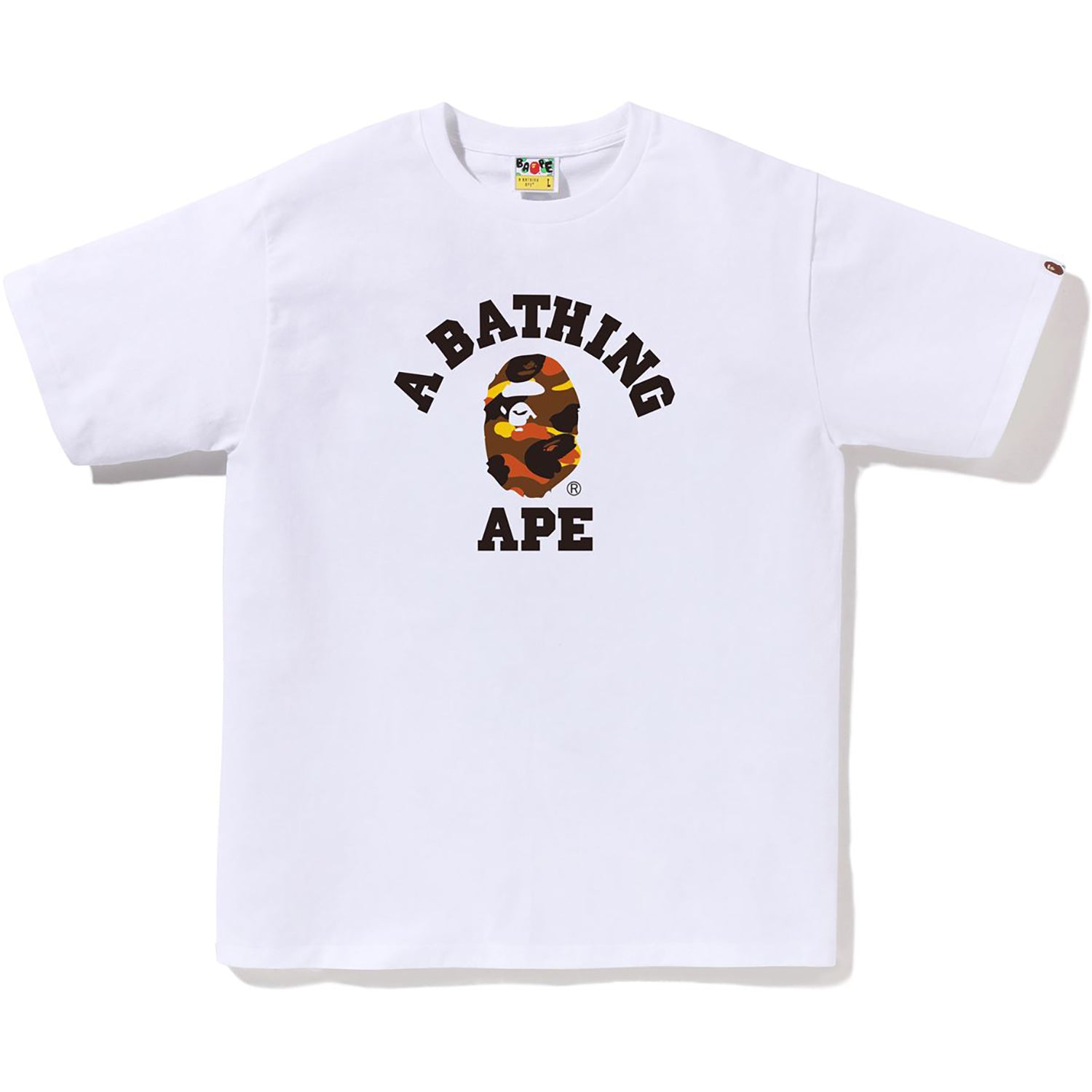 BAPE 1ST CAMO COLLEGE TEE MENS