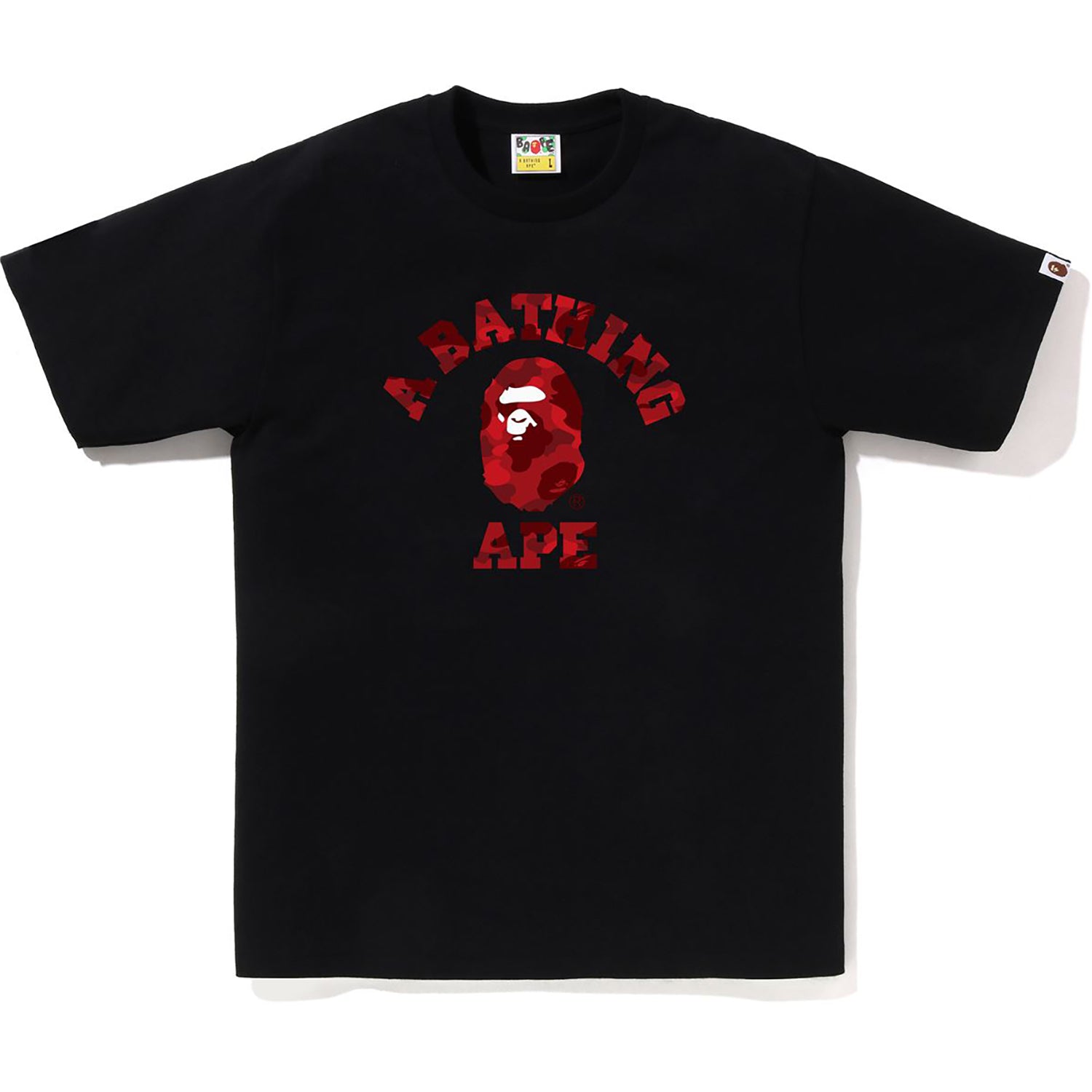 BAPE COLOR CAMO COLLEGE TEE MENS